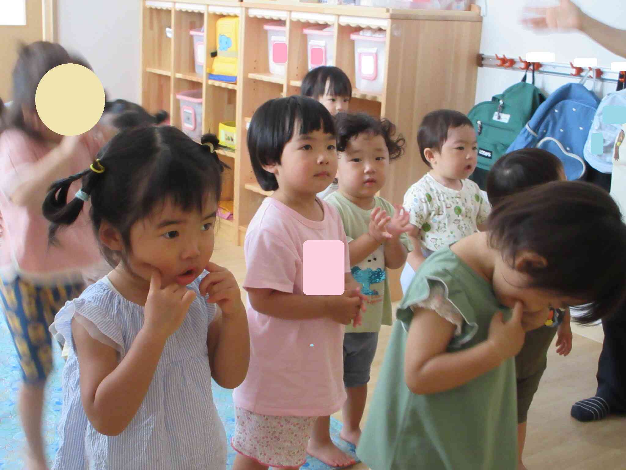 あひる組・うさぎ組～英語教室～