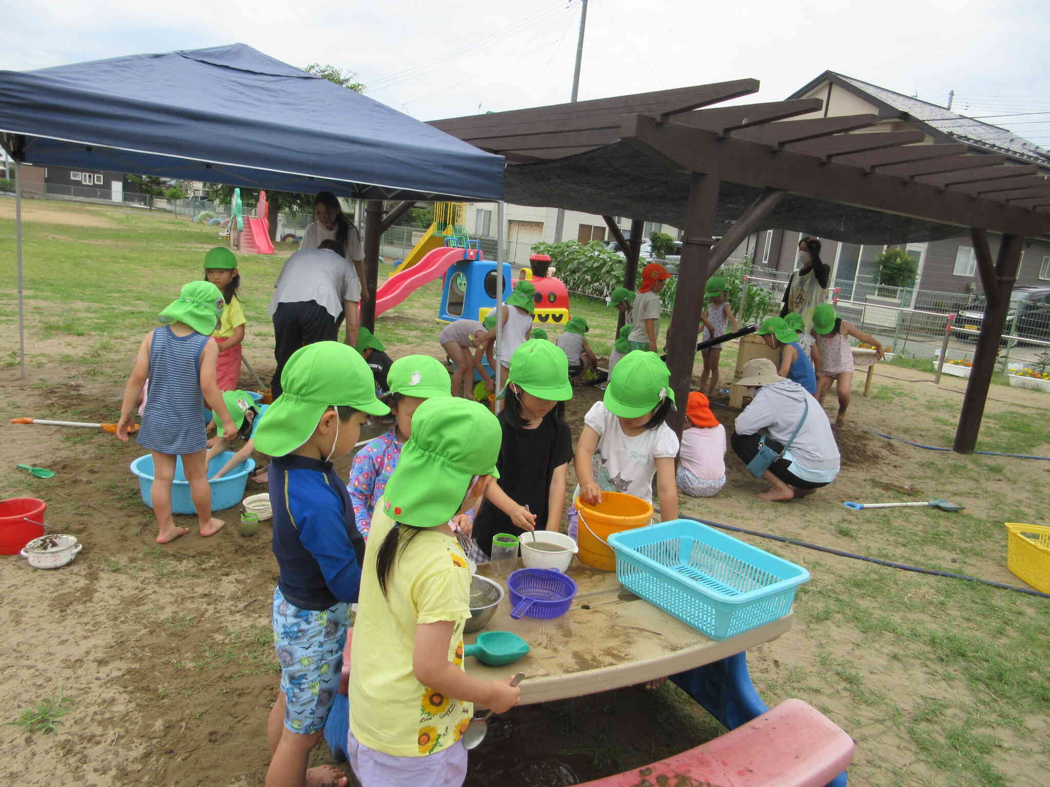 出戸こども園交流会②～４，5歳児～