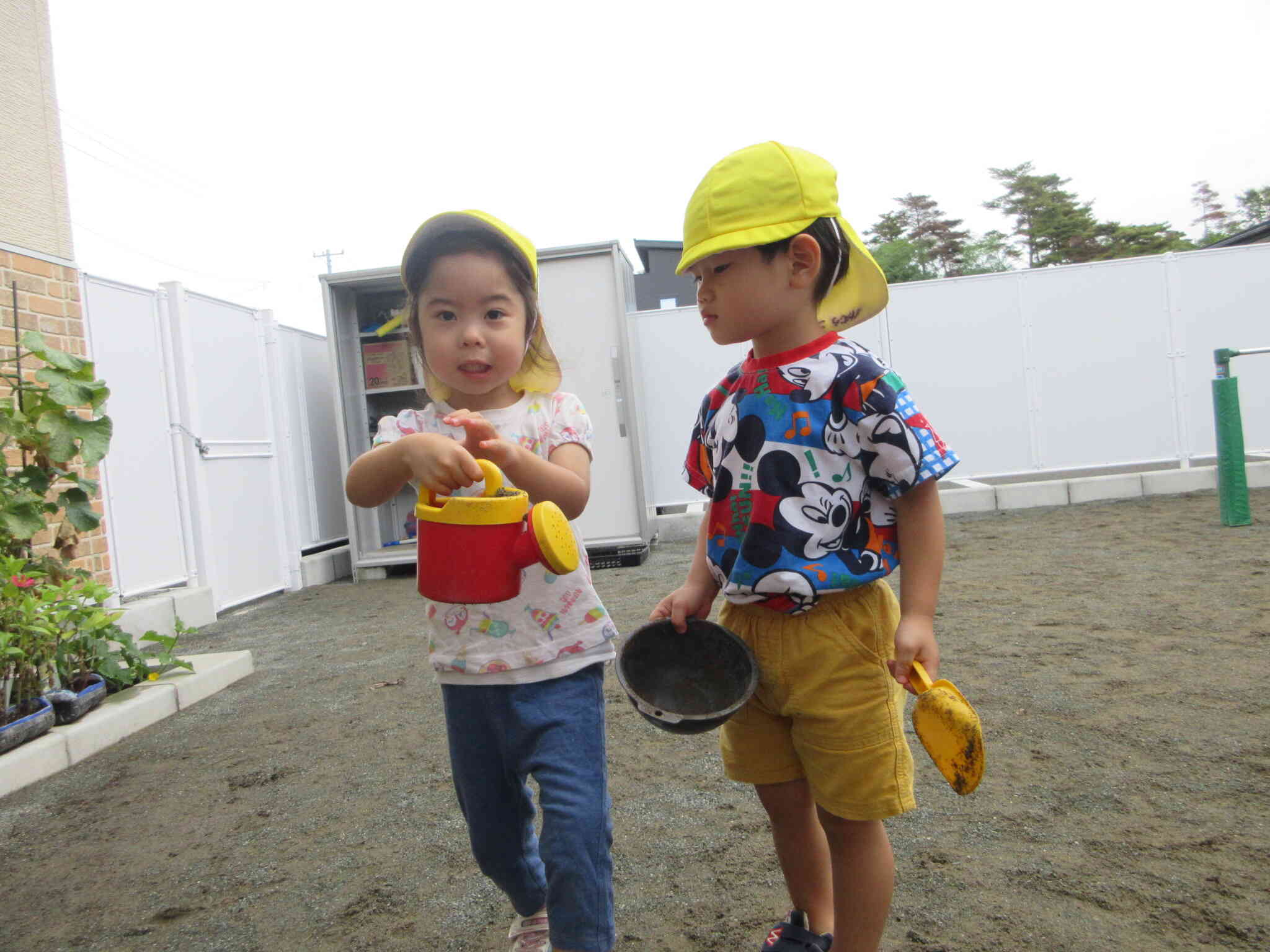久々の戸外遊び！~3歳児~①