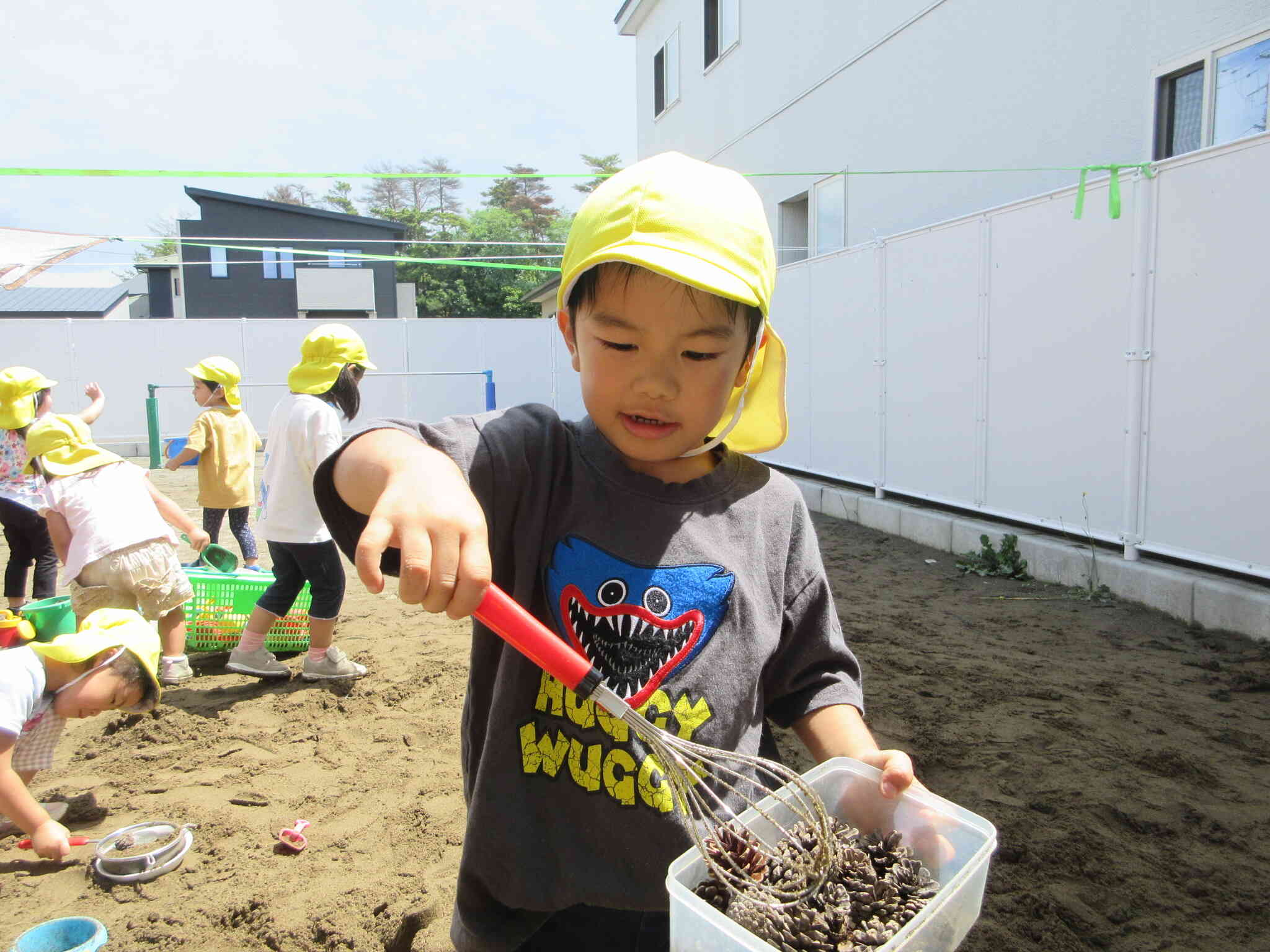 見てみて！グルグルしてみるよ。
