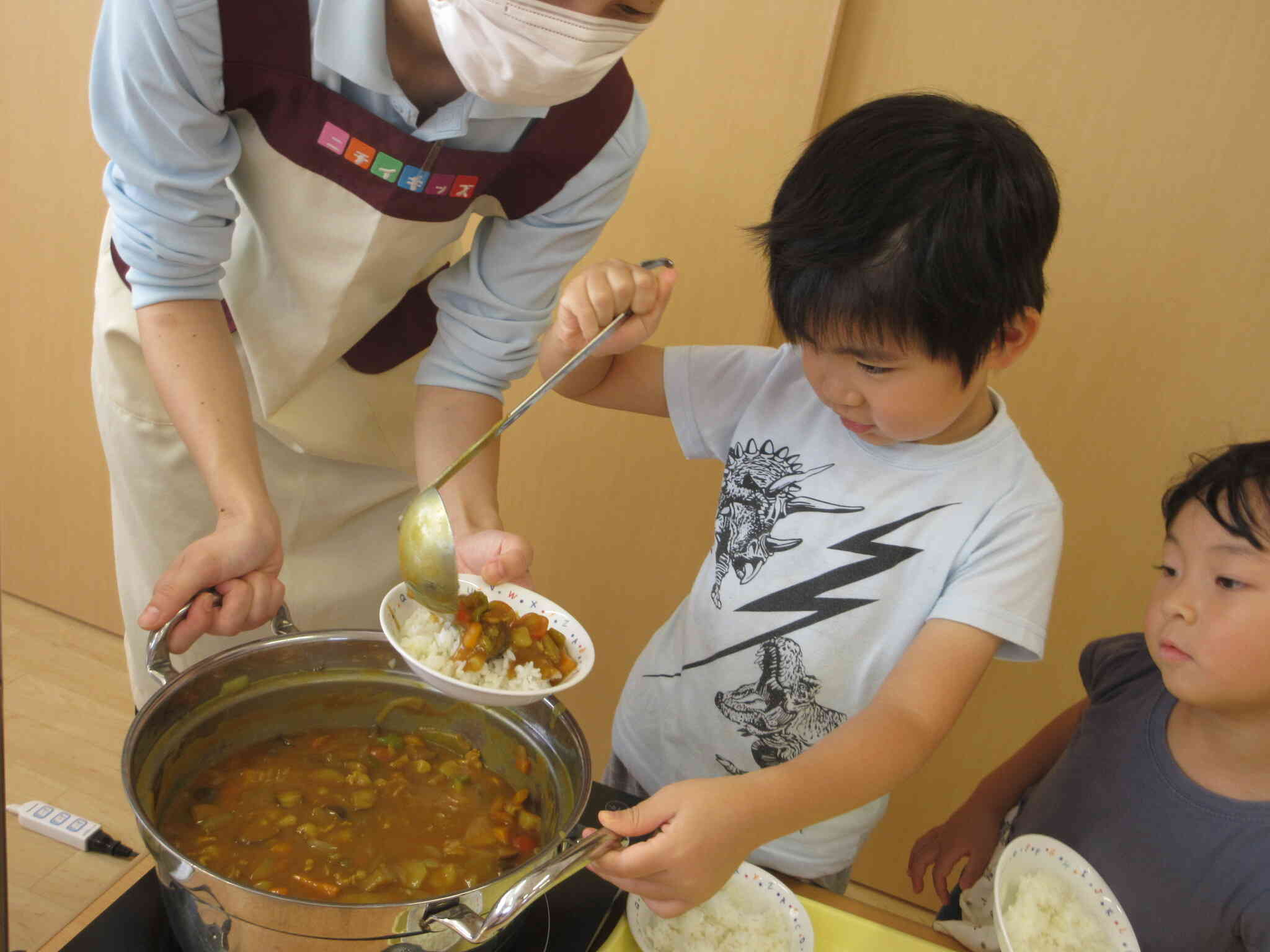 カレー作りクッキング④~いただきます!~