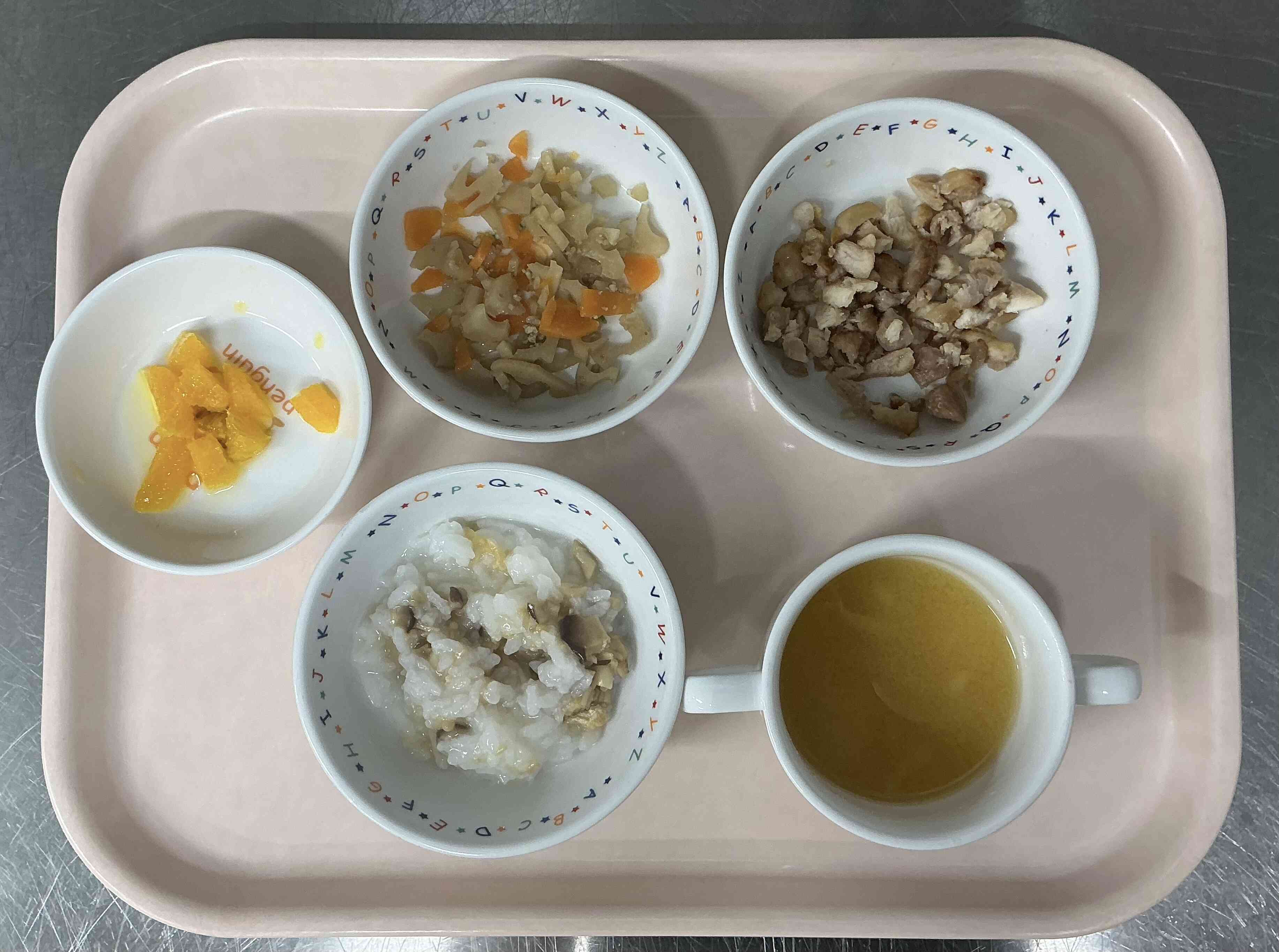 今日の給食（完了食）