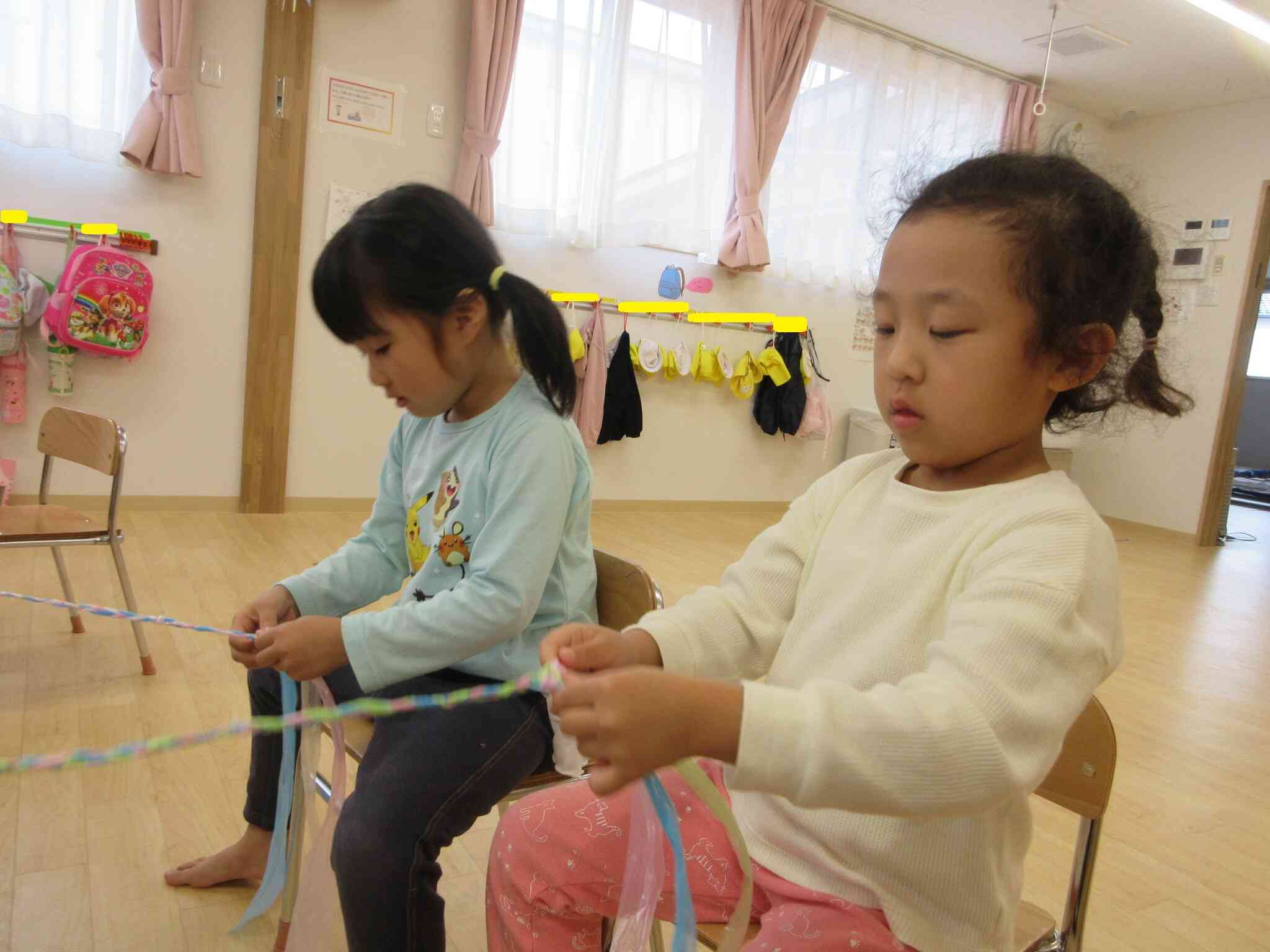 三つ編み職人たち