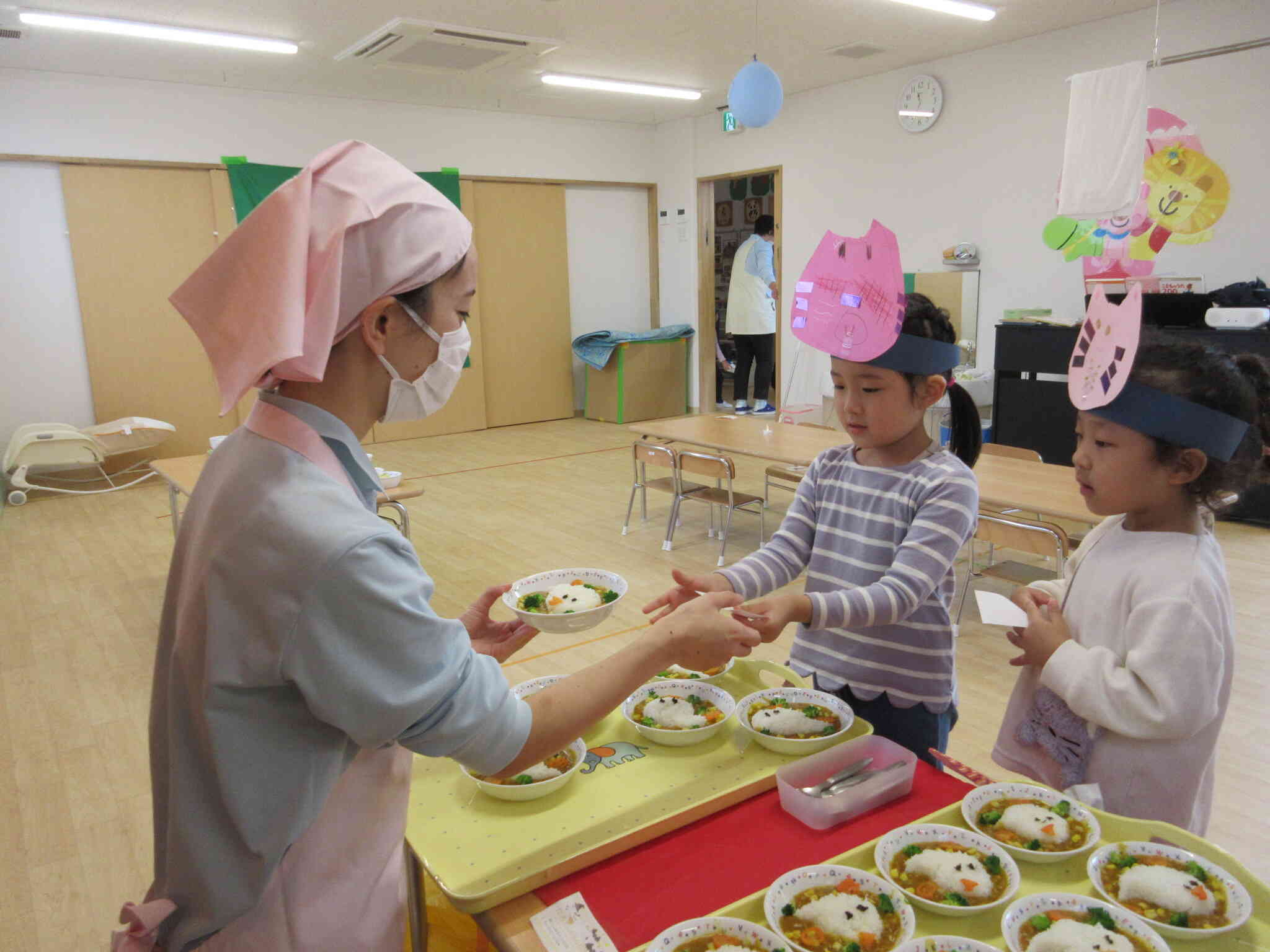 お待ちかねのハロウィンランチ