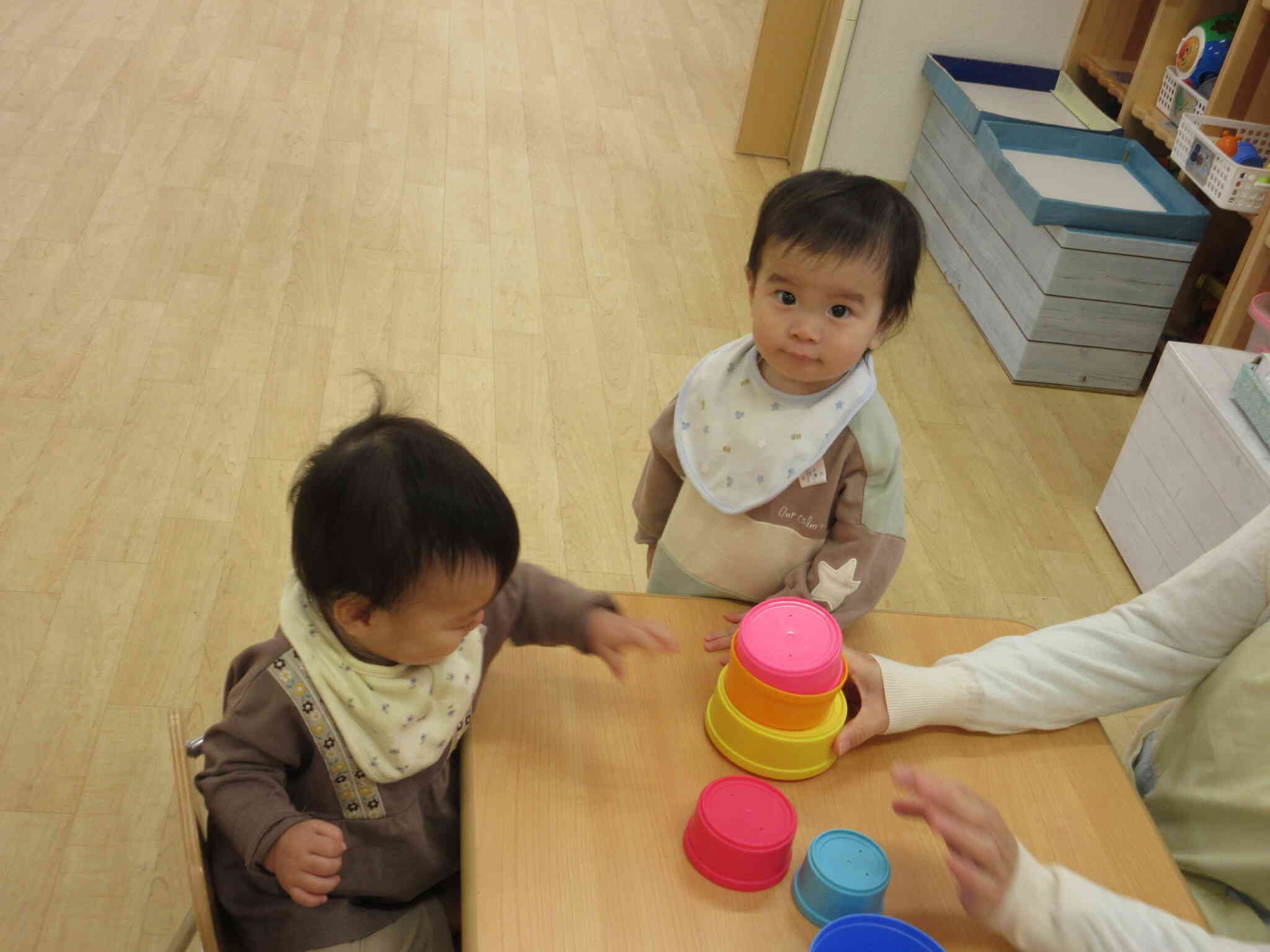 積み積み上手にできるかな？