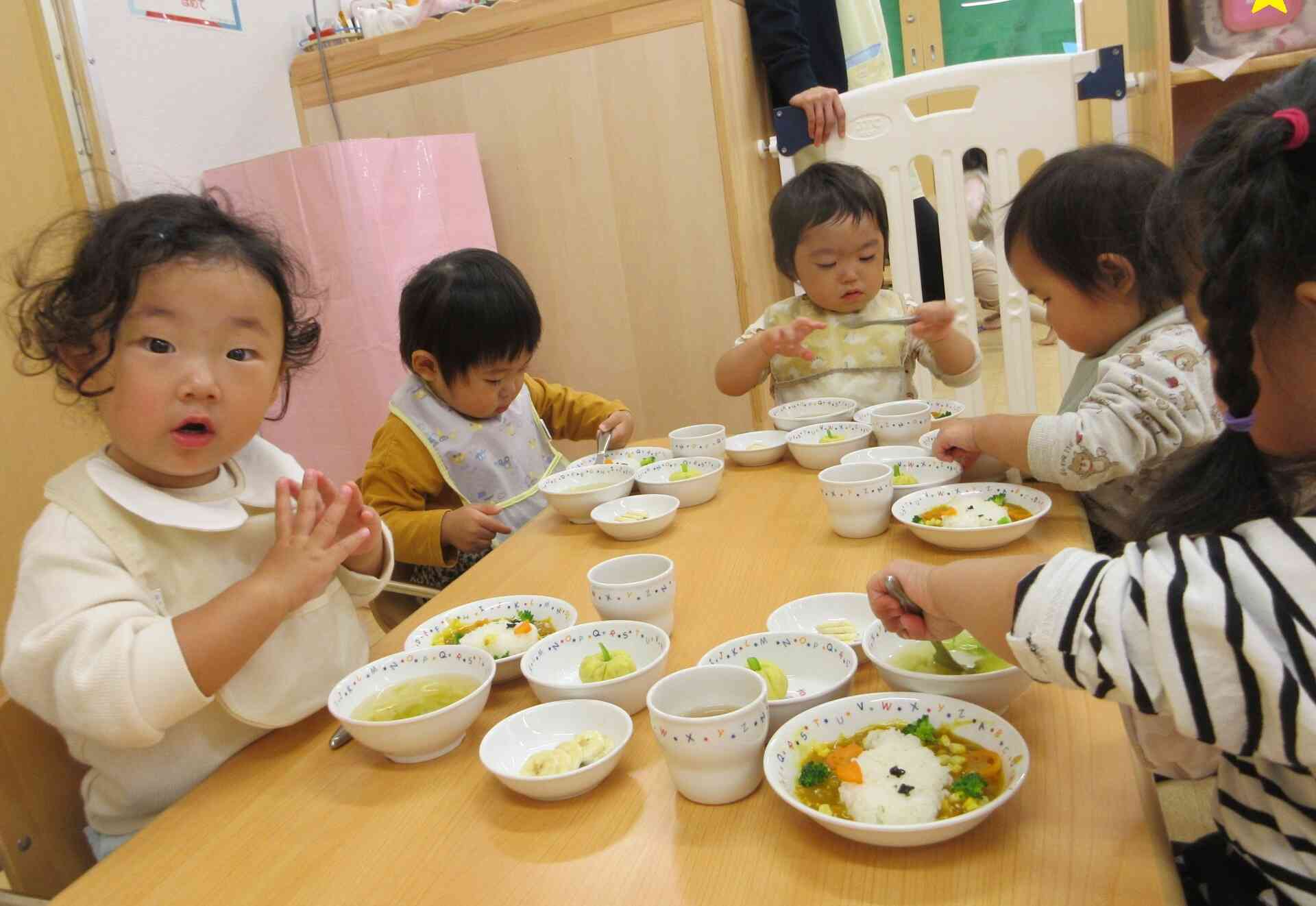 可愛いメニューに大満足