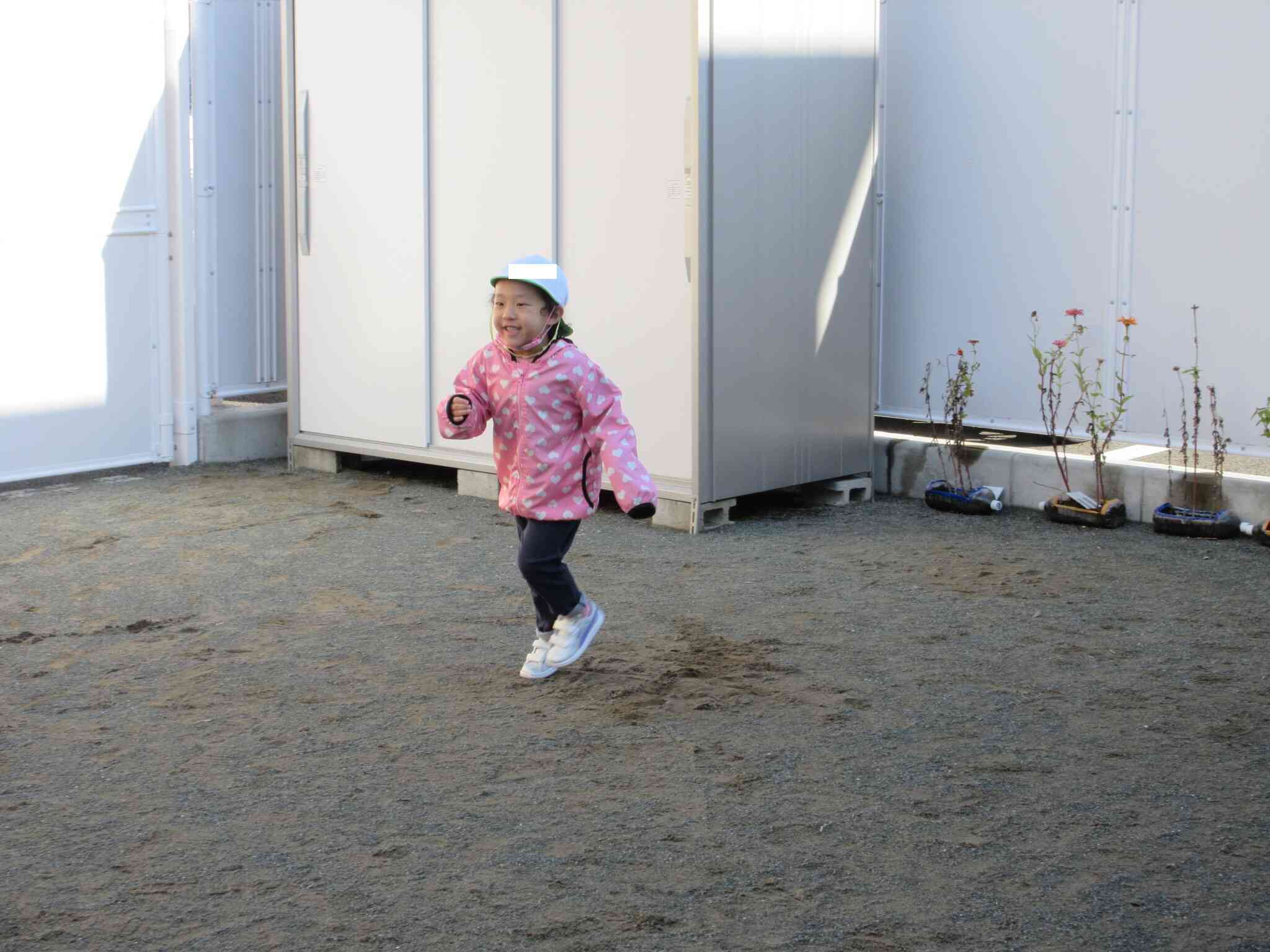 寒さに負けず！