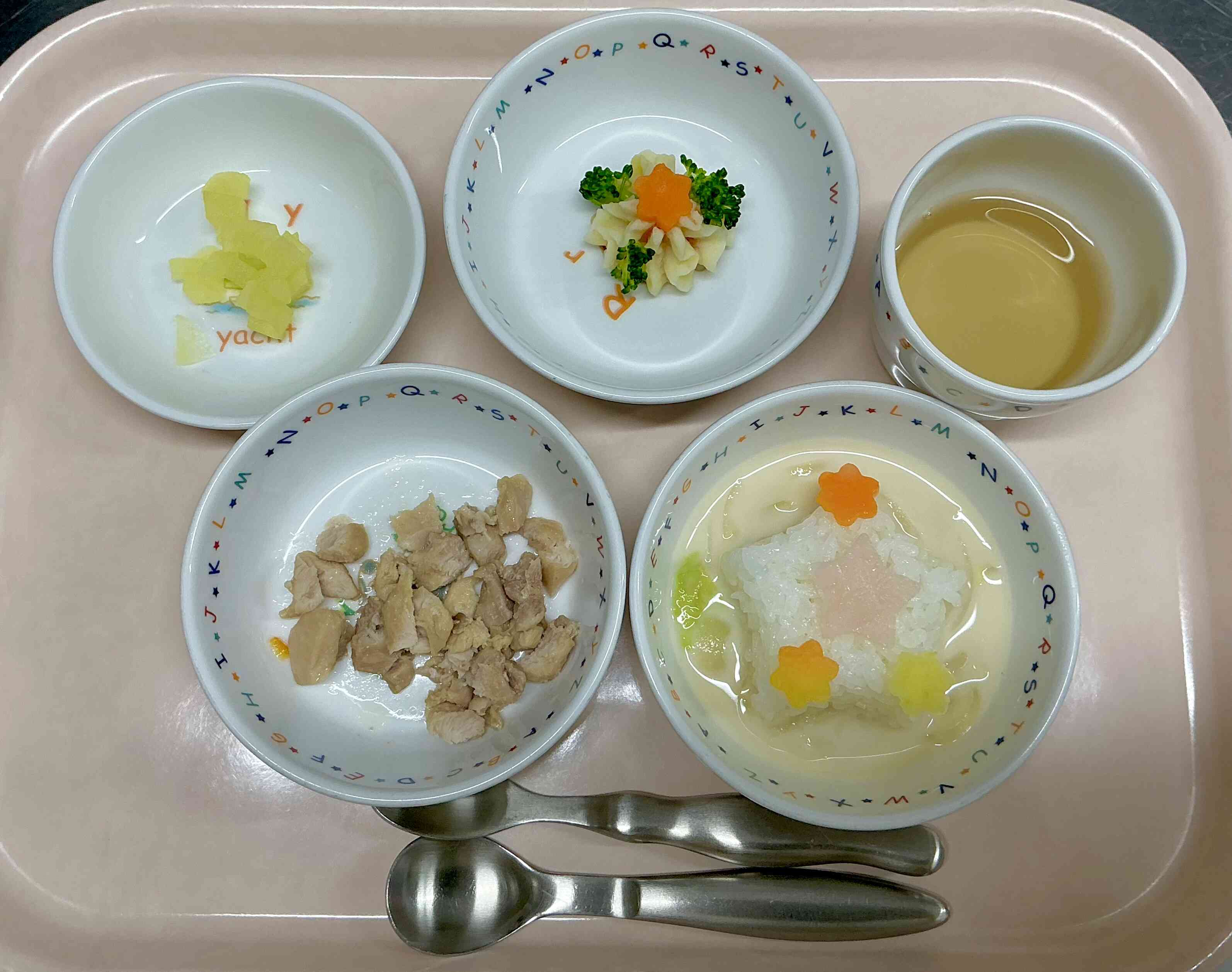 クリスマスランチ　完了食