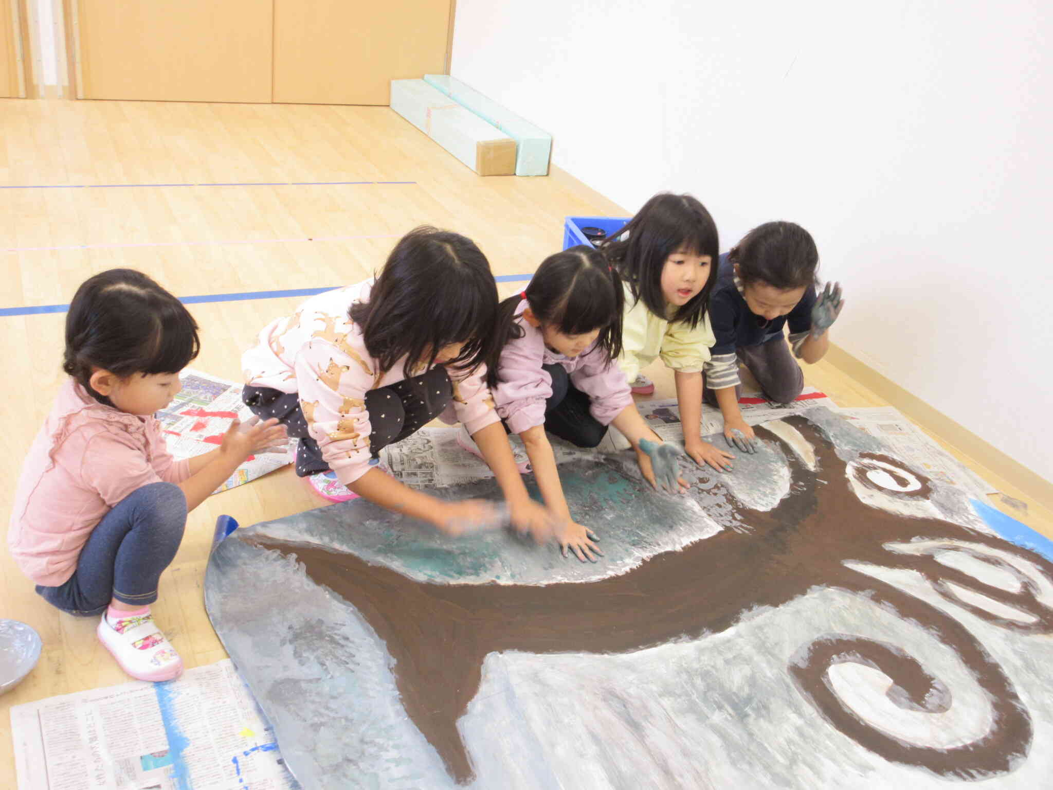 絵の具大好き！