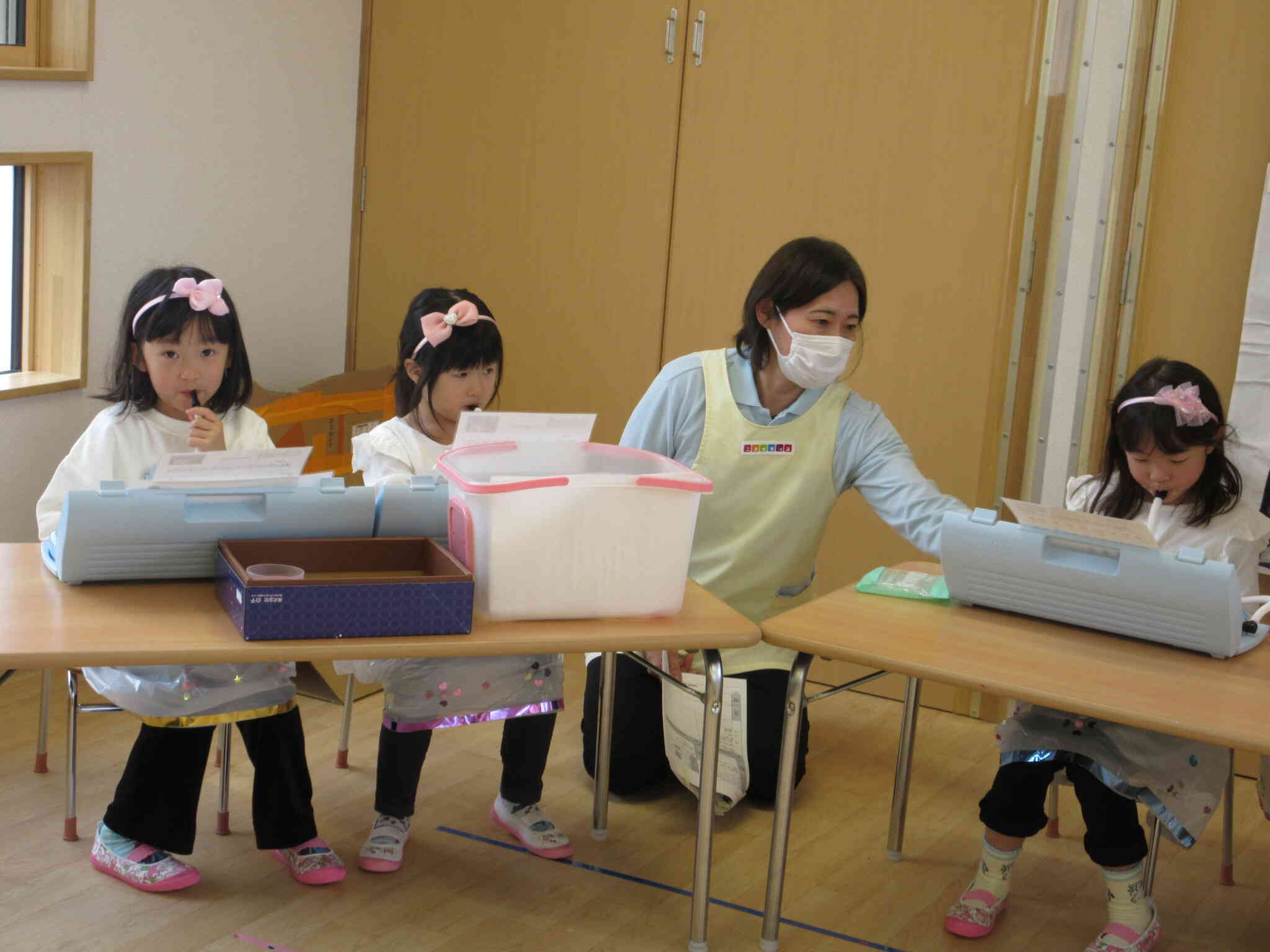 楽器演奏も毎日楽しみました