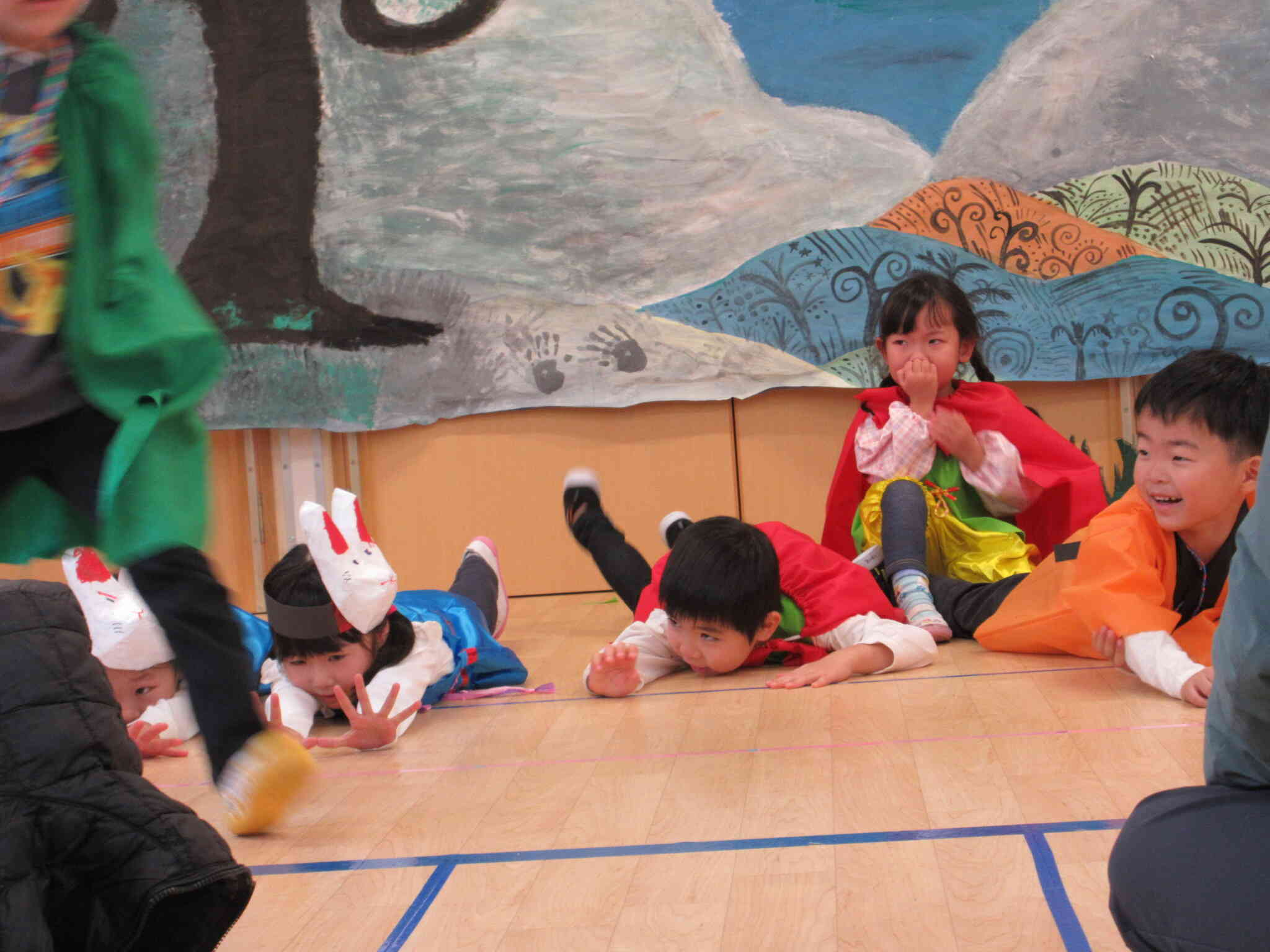 可愛らしい演技でした！