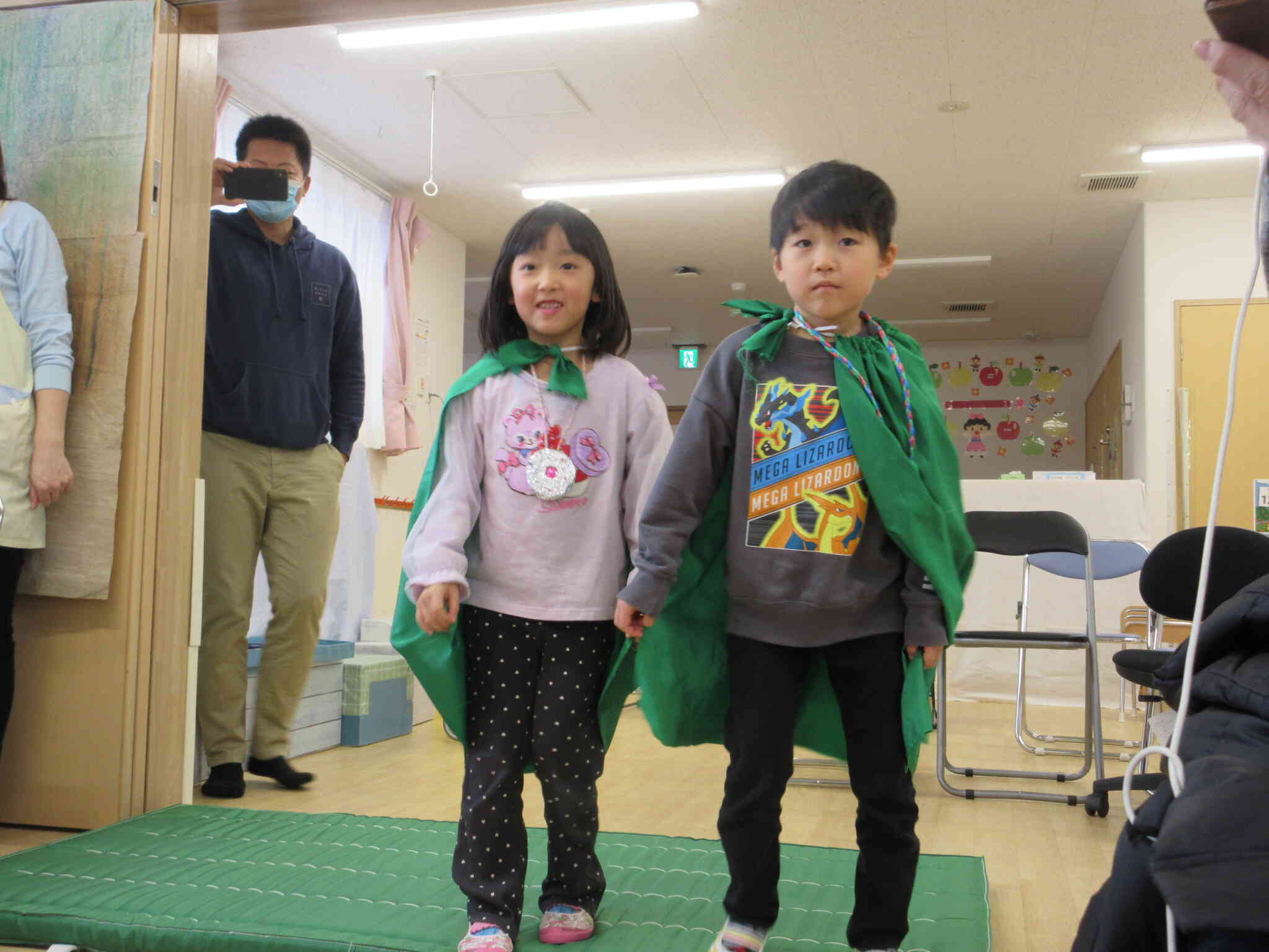 子ども役のお友だち最初から最後まで演じ切ってくれました