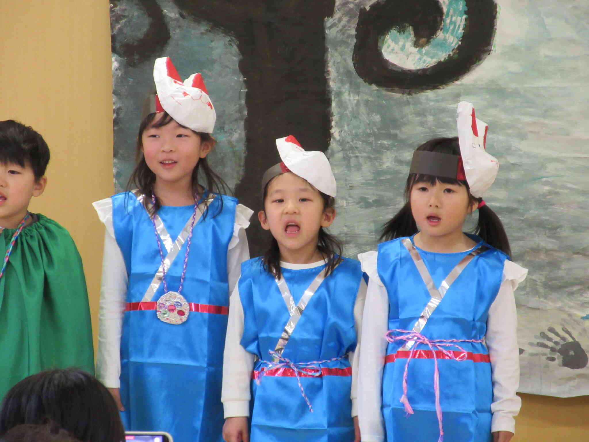 狐のお面素敵でしょ？