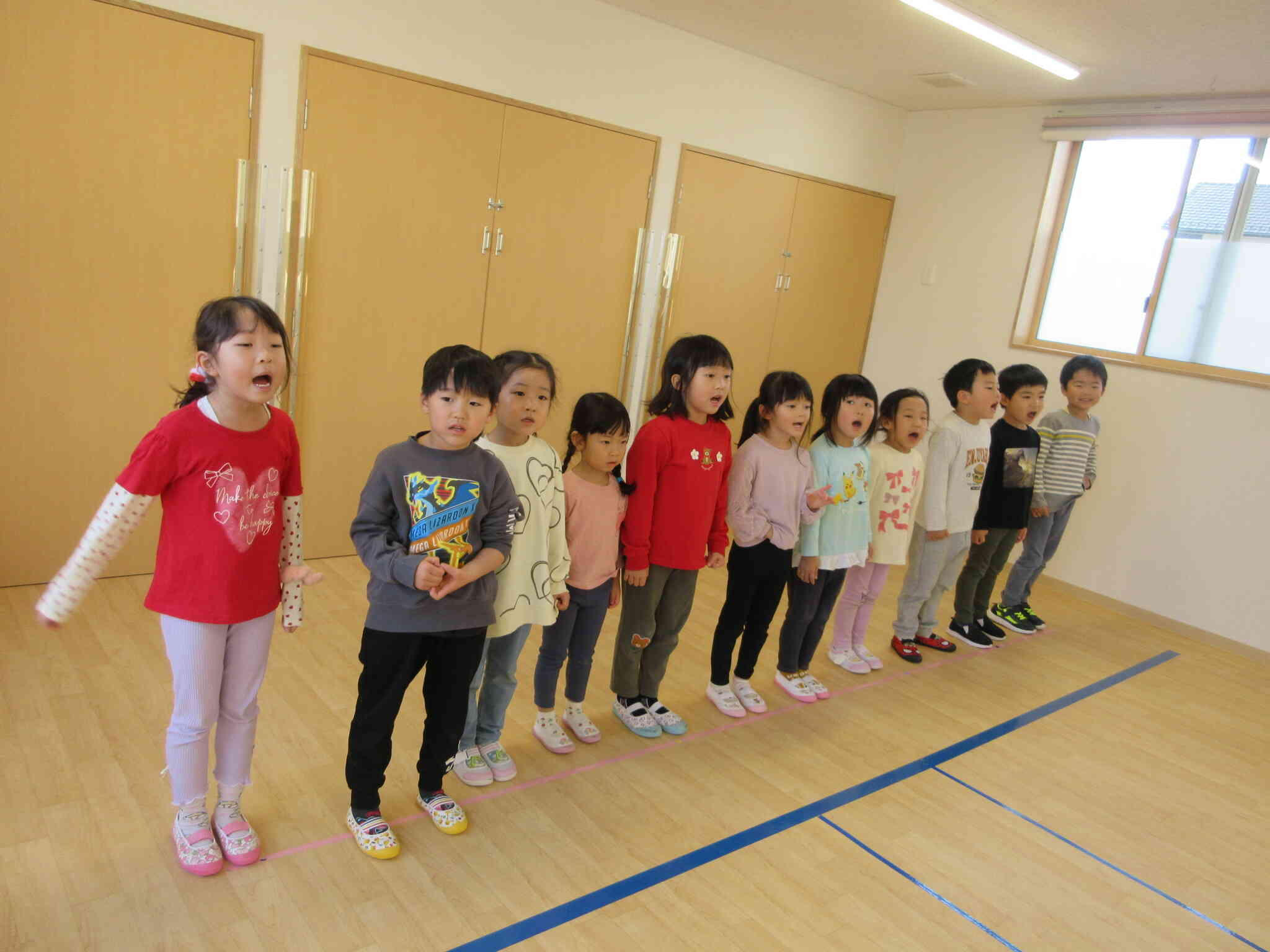 発表会準備（４、５歳児）①