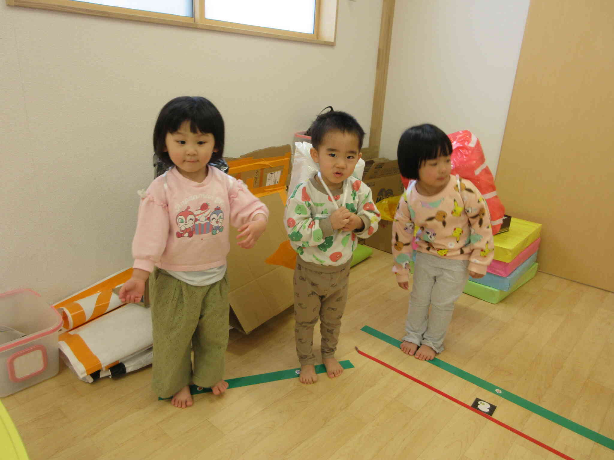 みんなで一緒に発表会ごっこ