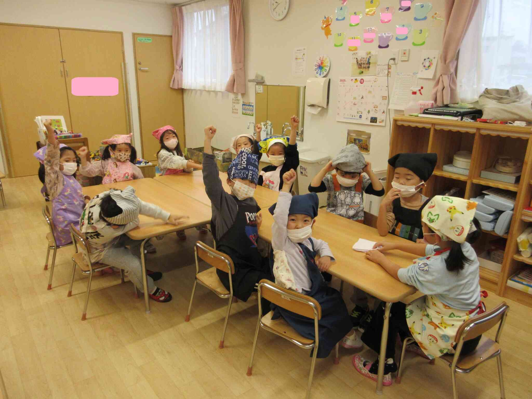 ４、５歳児クッキング②（おでん作り）