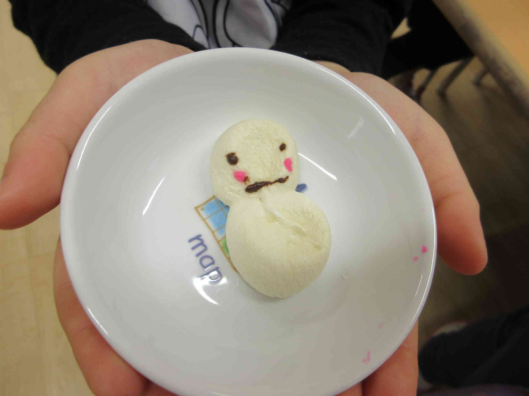 可愛い雪だるまクッキーの完成！