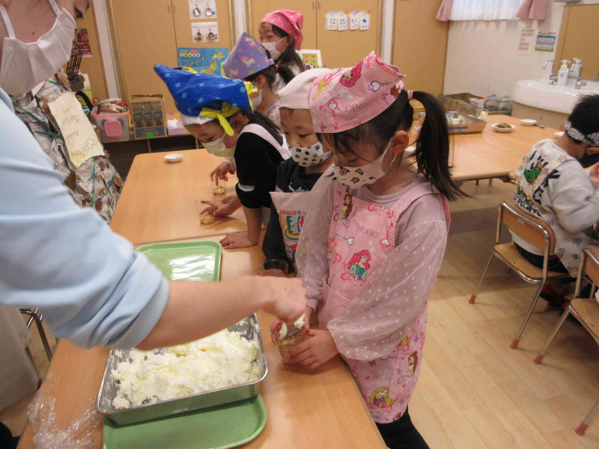 盛り付けをしていくよ