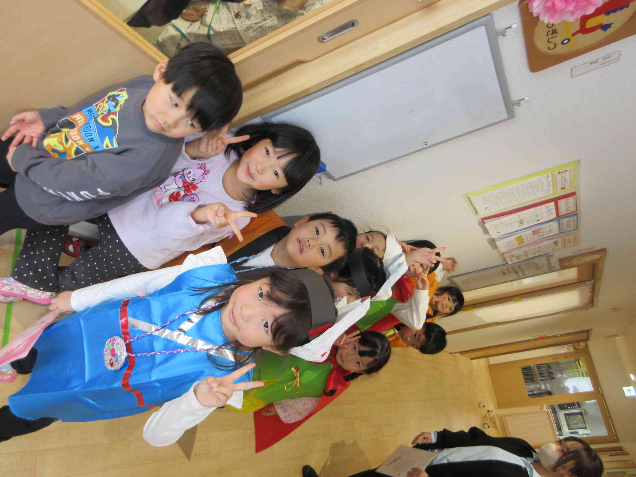 これから劇ごっこを始めます！