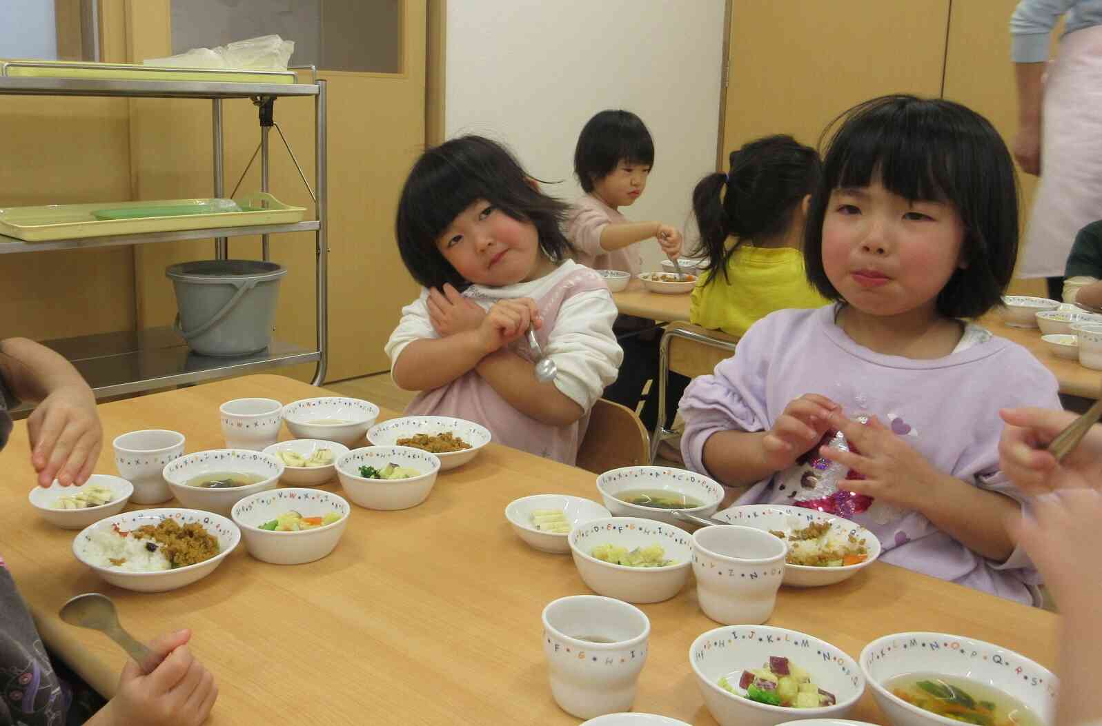 「オニ可愛いね」「おいしいね」と会話が飛び交っていました。