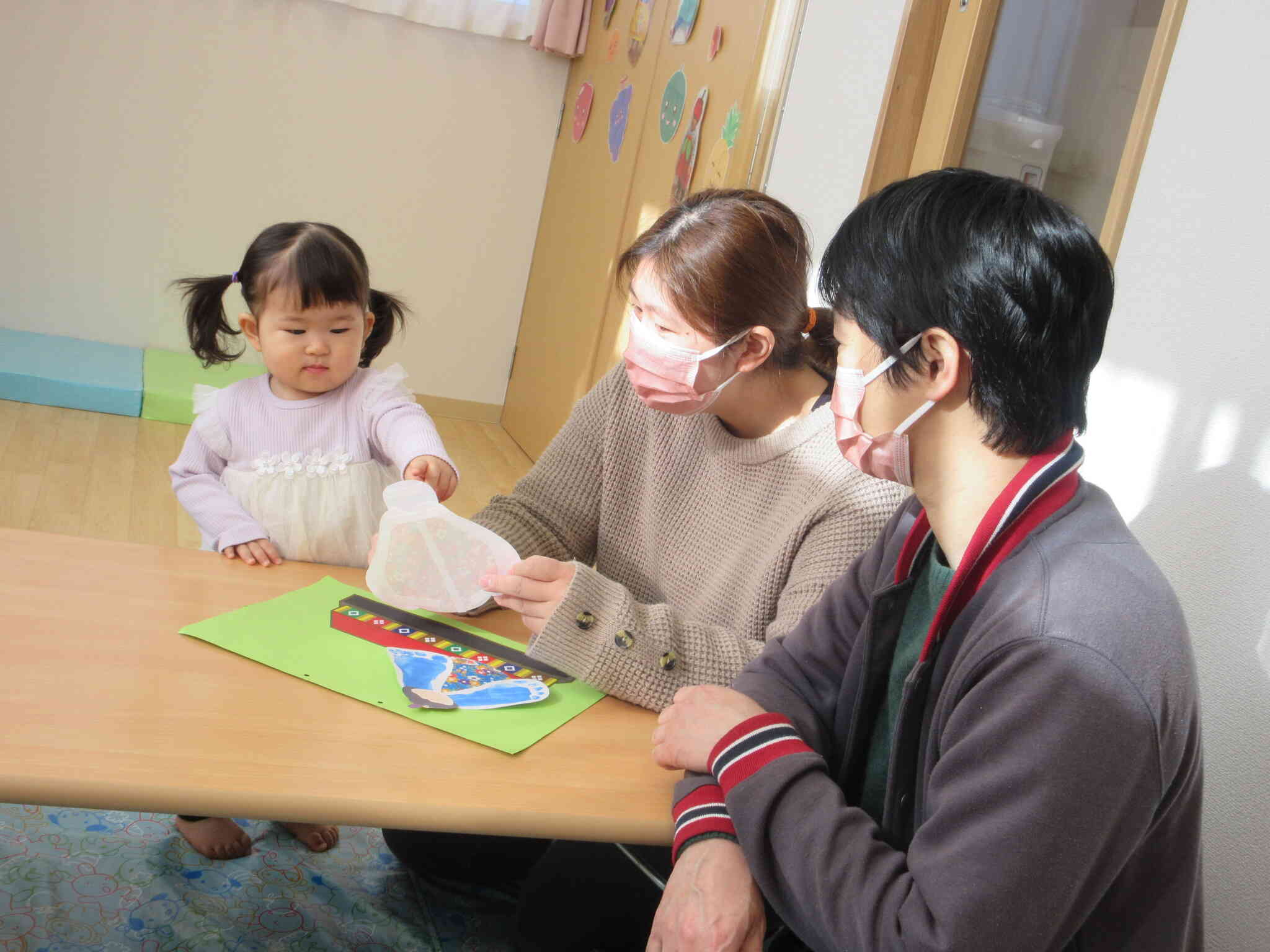 お雛様が自分の顔になってる～