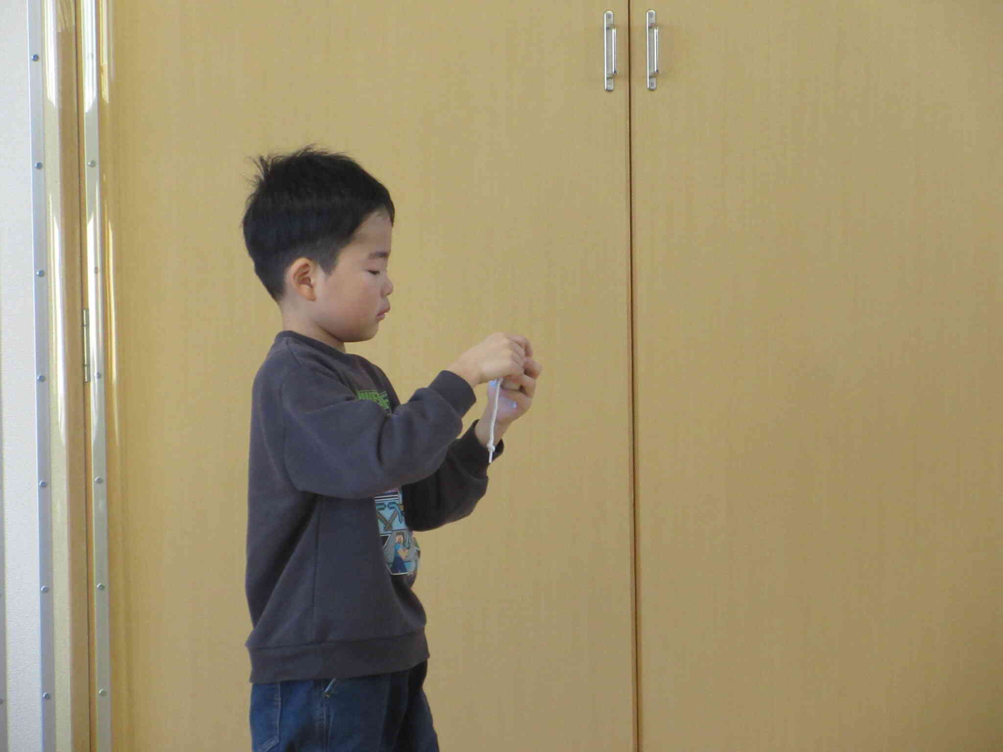 巻き方も素早く上手になりました