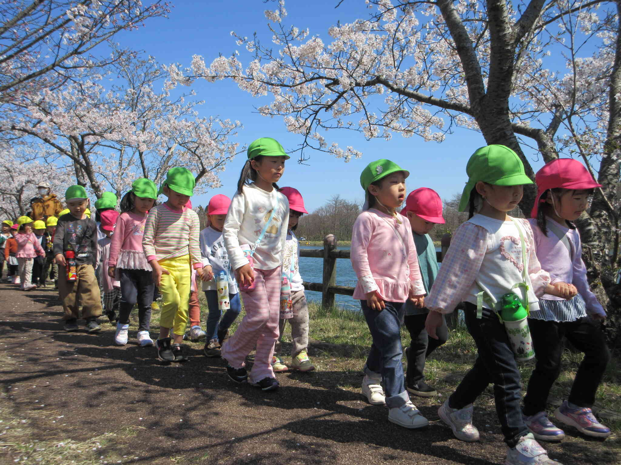 長沼公園　到着
