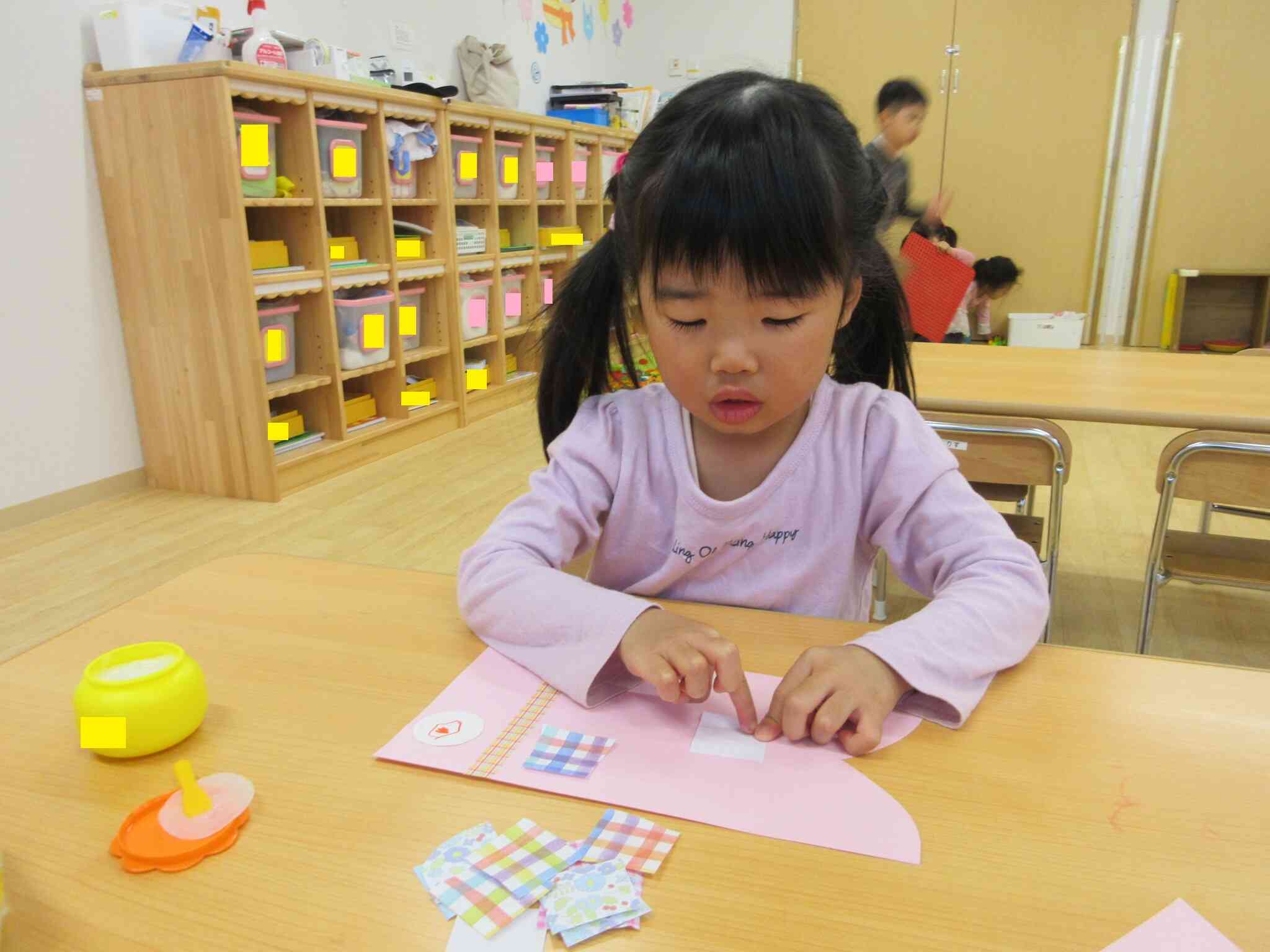 可愛いこいのぼりの完成です！