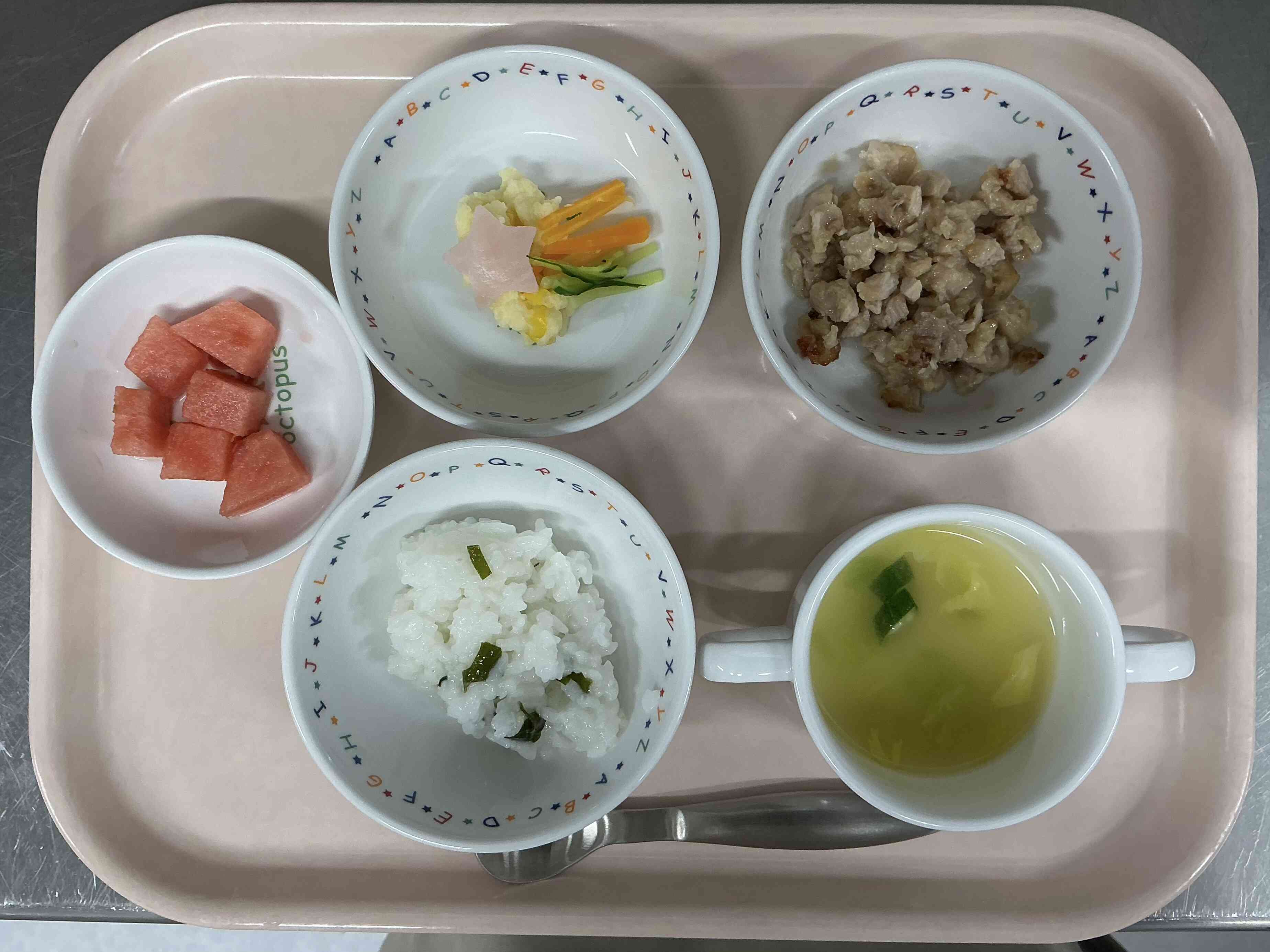 七夕メニュー　完了食