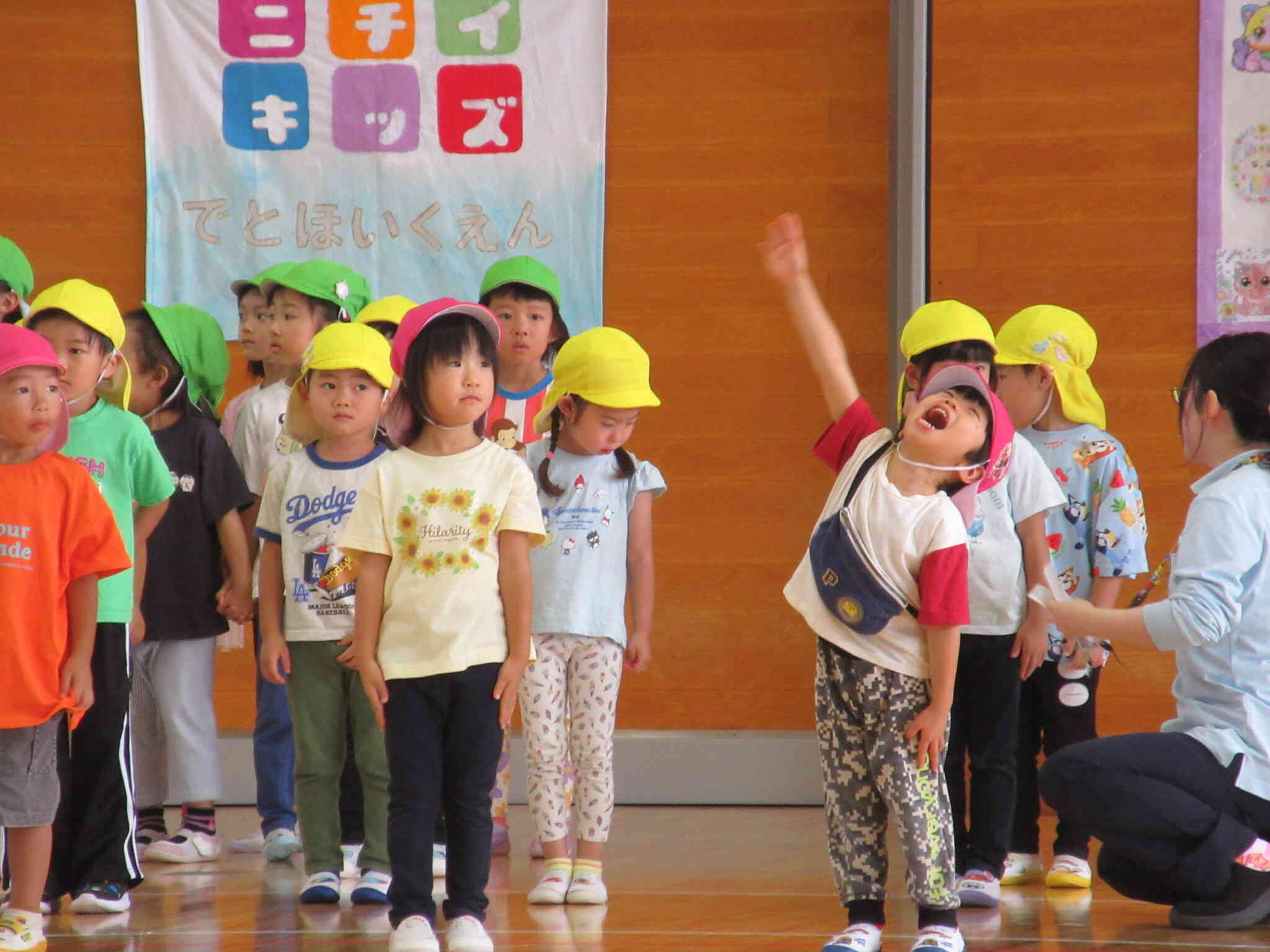 ニチイキッズ運動会『かけっこ』～３、４、５歳児～