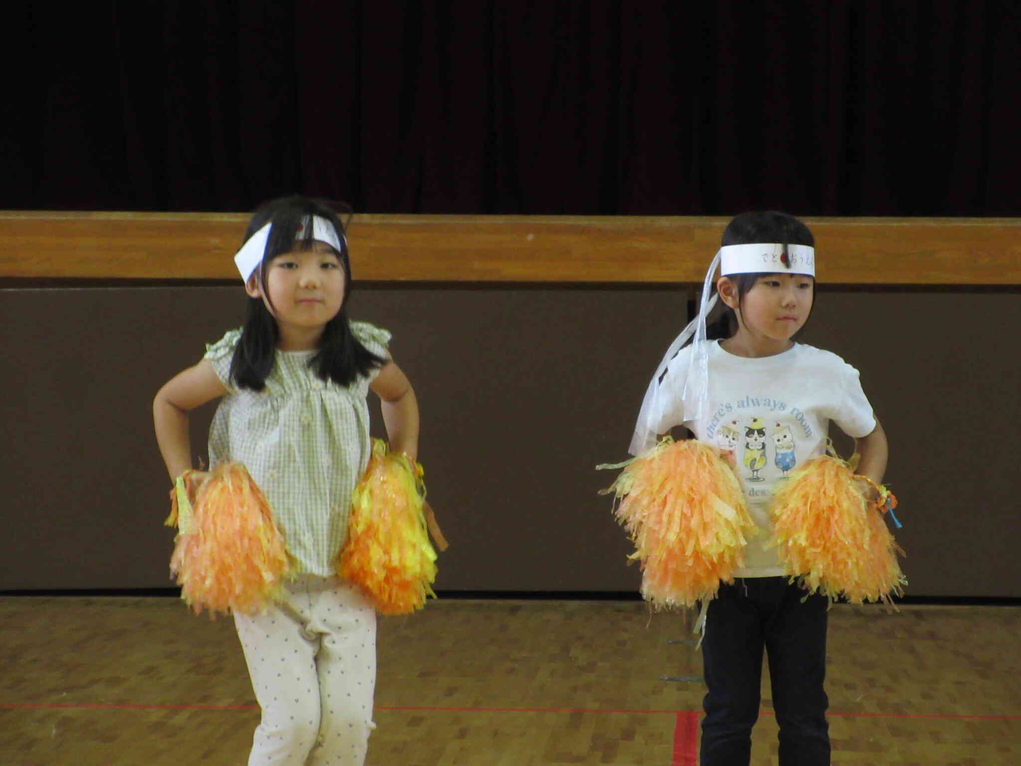 ニチイキッズ運動会『応援ダンス＊フレーフレー応援歌』～３、４、５歳児～