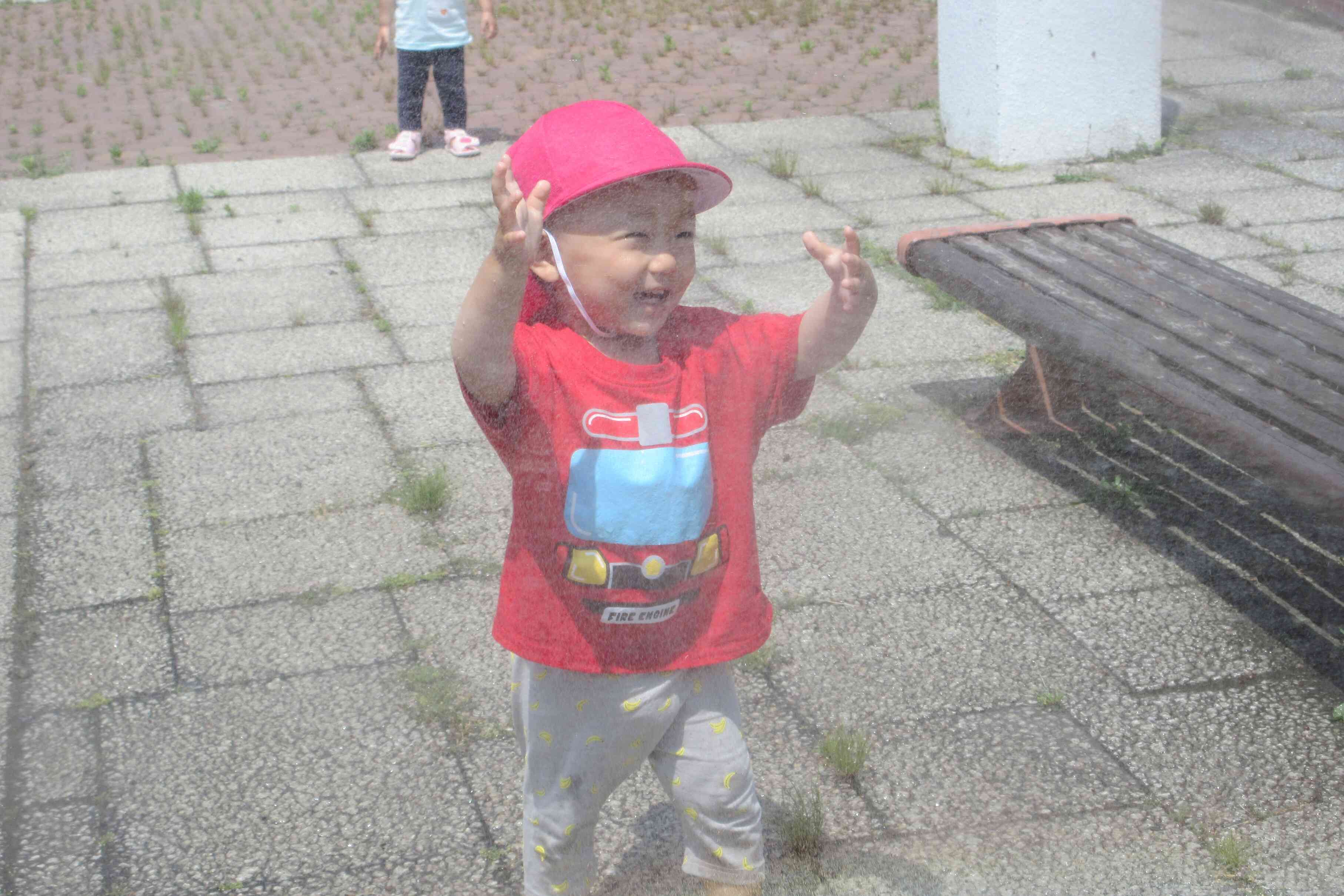 水遊びは最高～！！