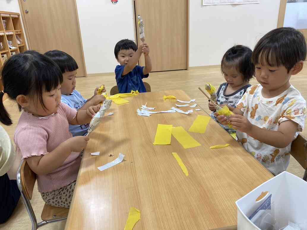 真剣な子ども達