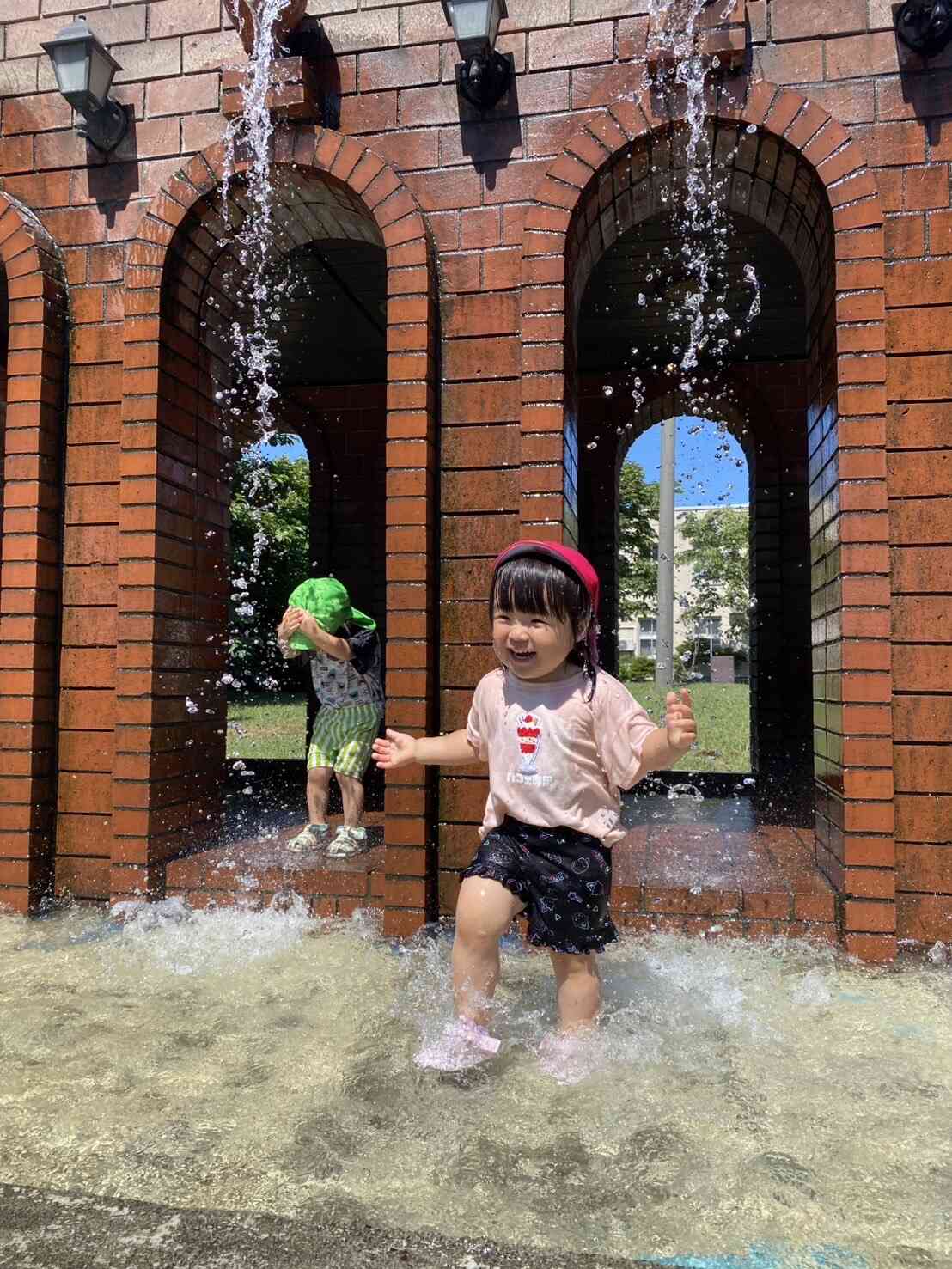 水遊びは最高！！！