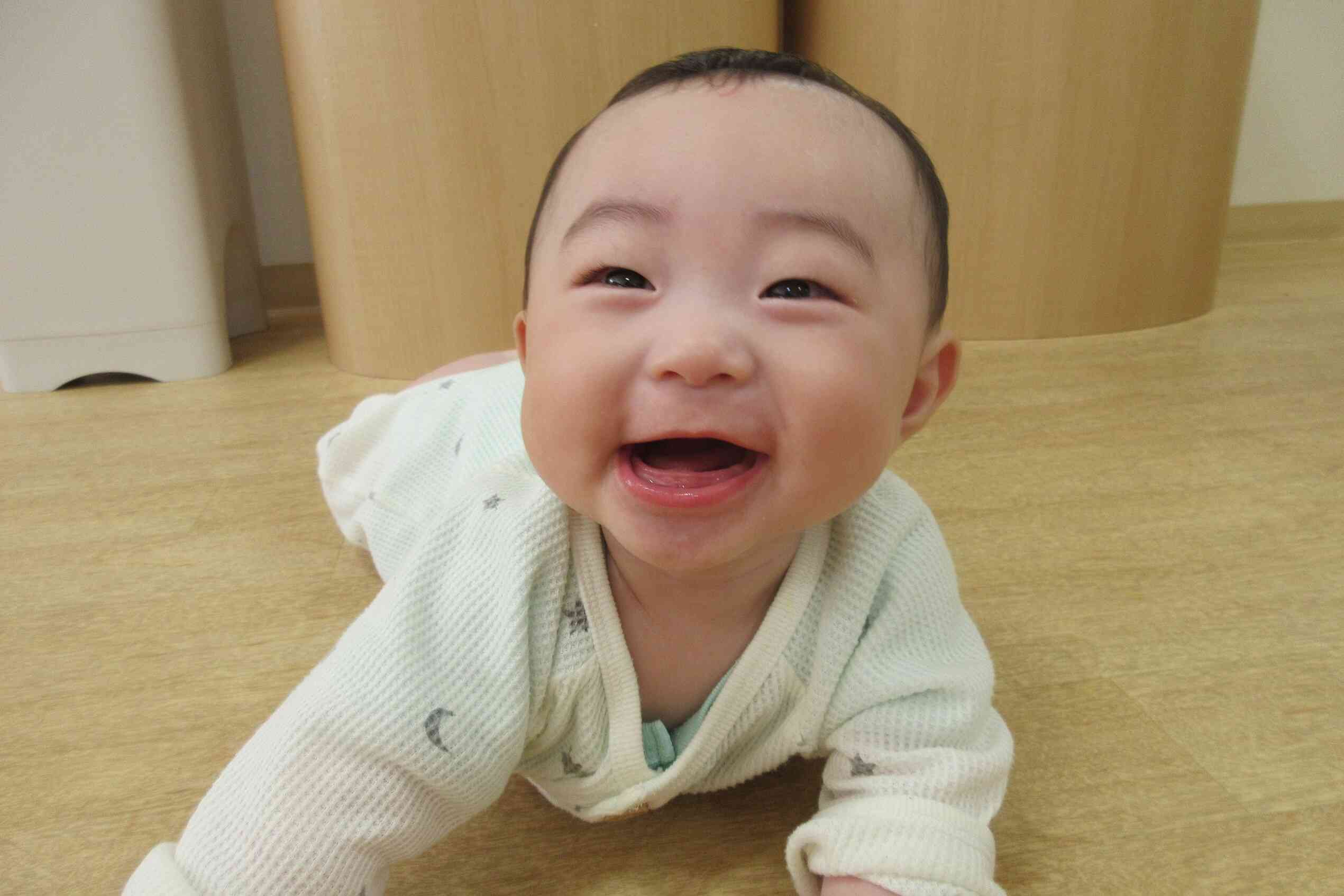 0歳児クラスの子ども達☆彡