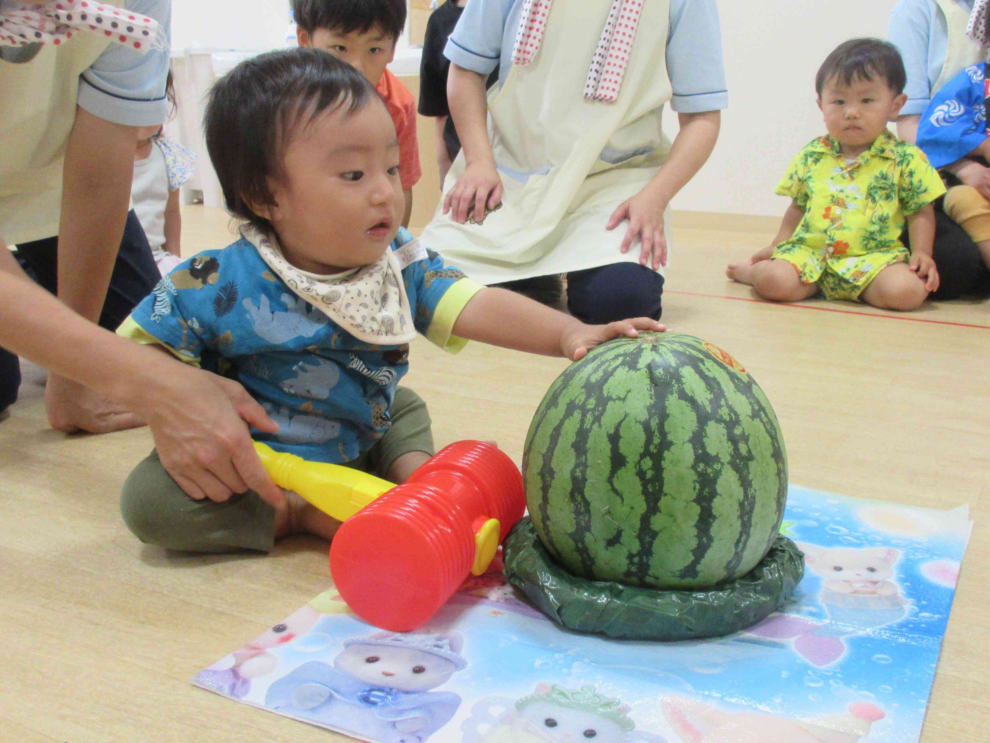 ♬夏祭りのはじまり、はじまり～♬