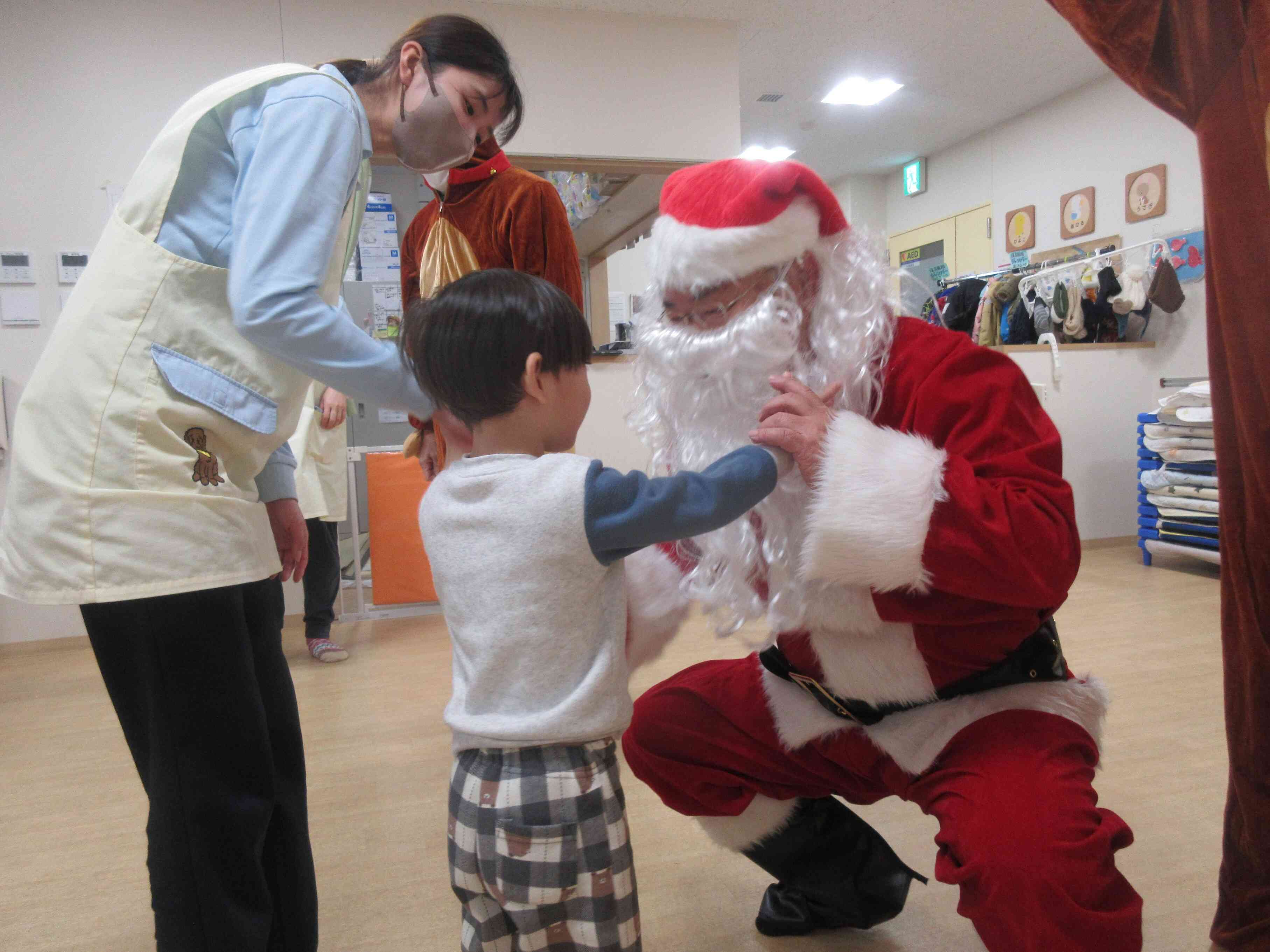 今年もサンタさんが来てくれました～☆