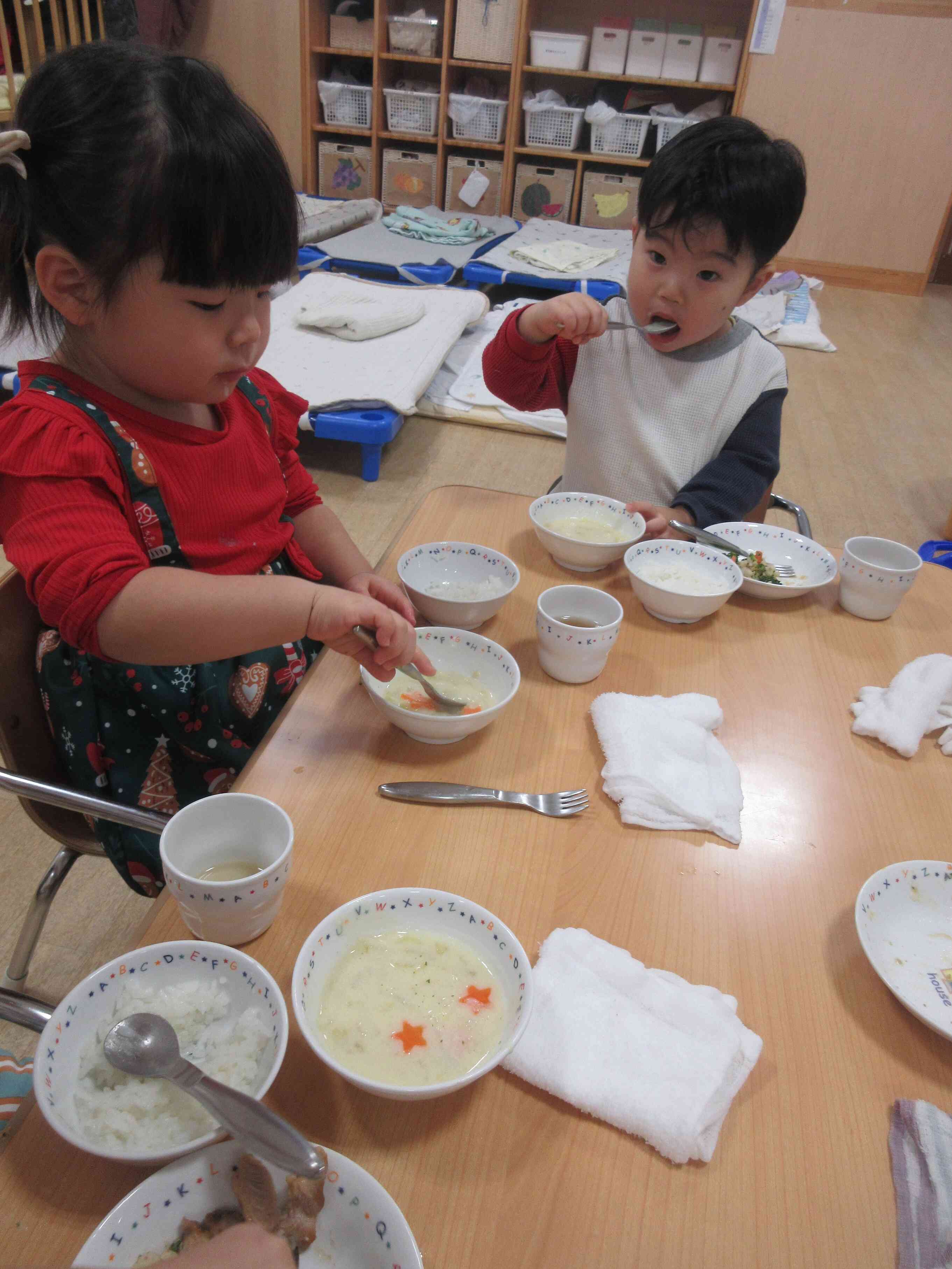 ごちそうだったよ♬クリスマス会☆彡