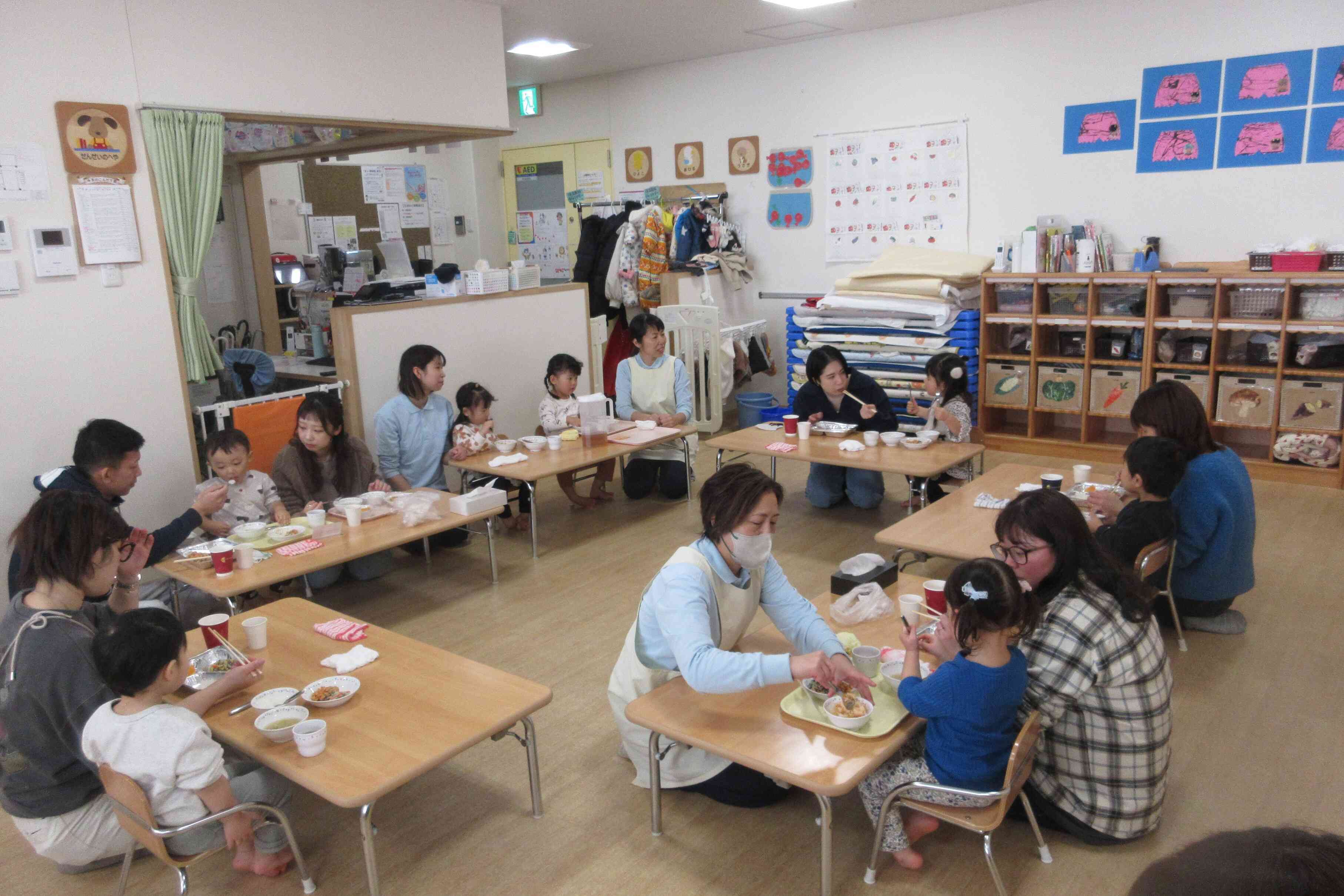保育参観～給食試食会