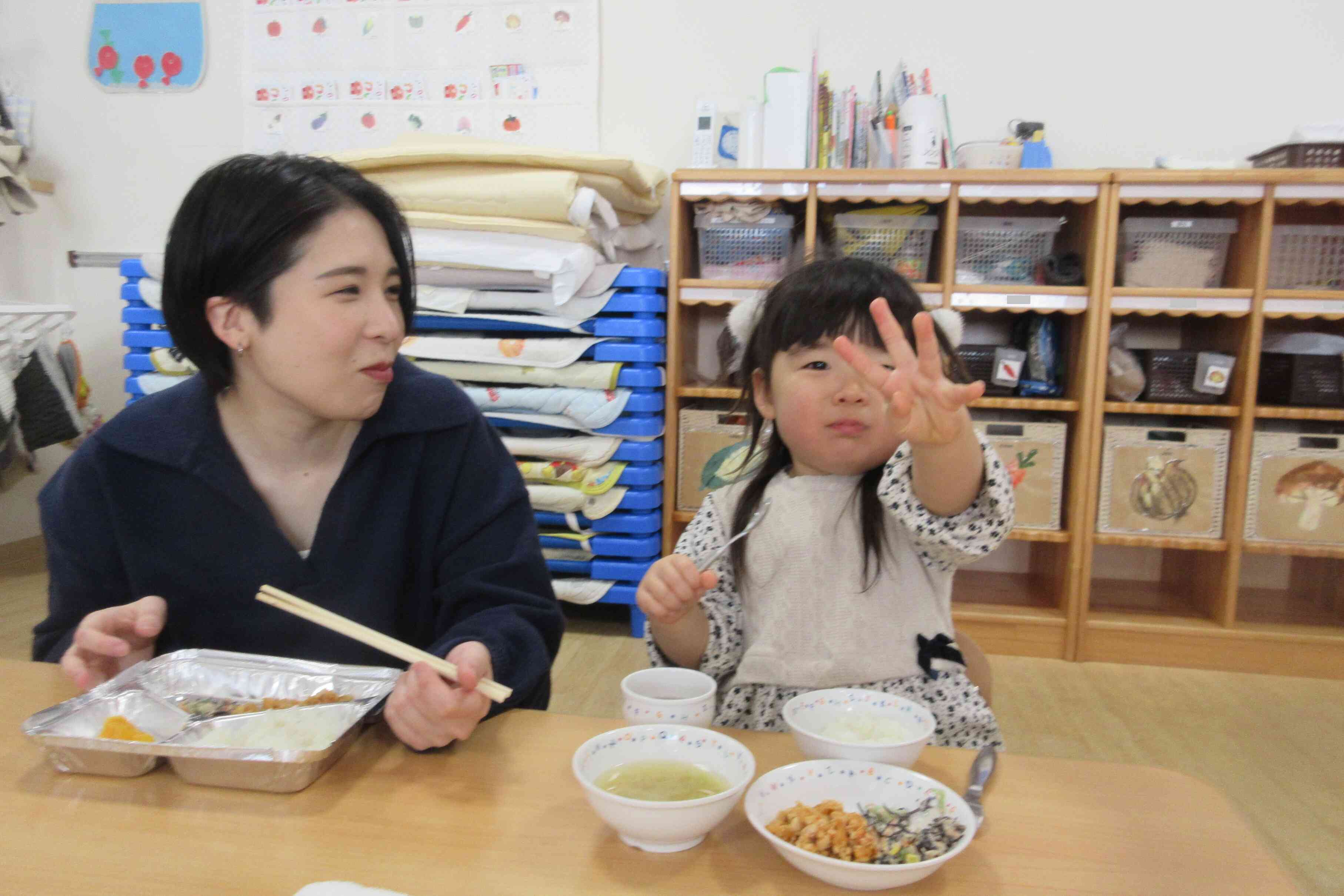 おいしいねぇ～♬