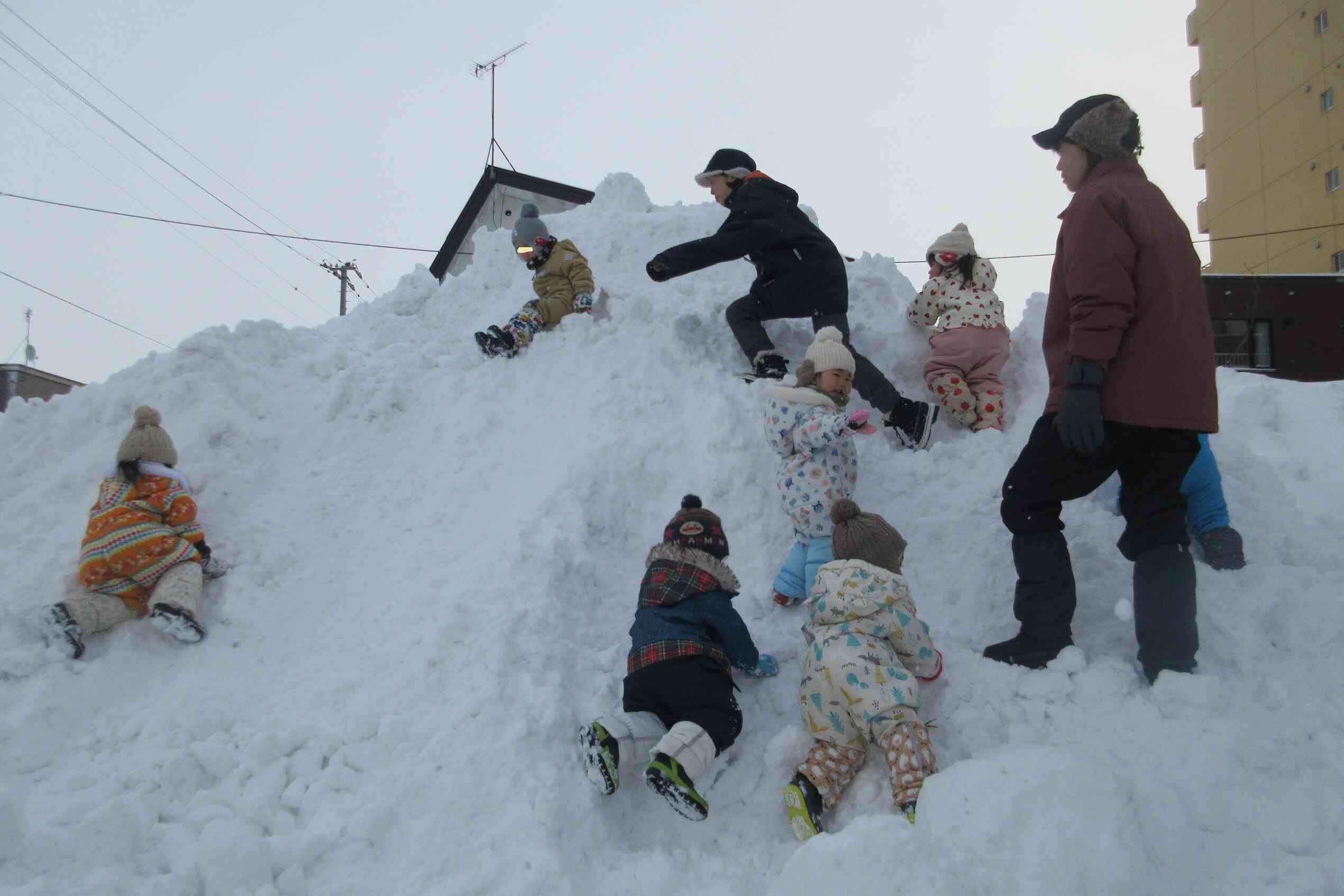 雪山にも登ります☆彡
