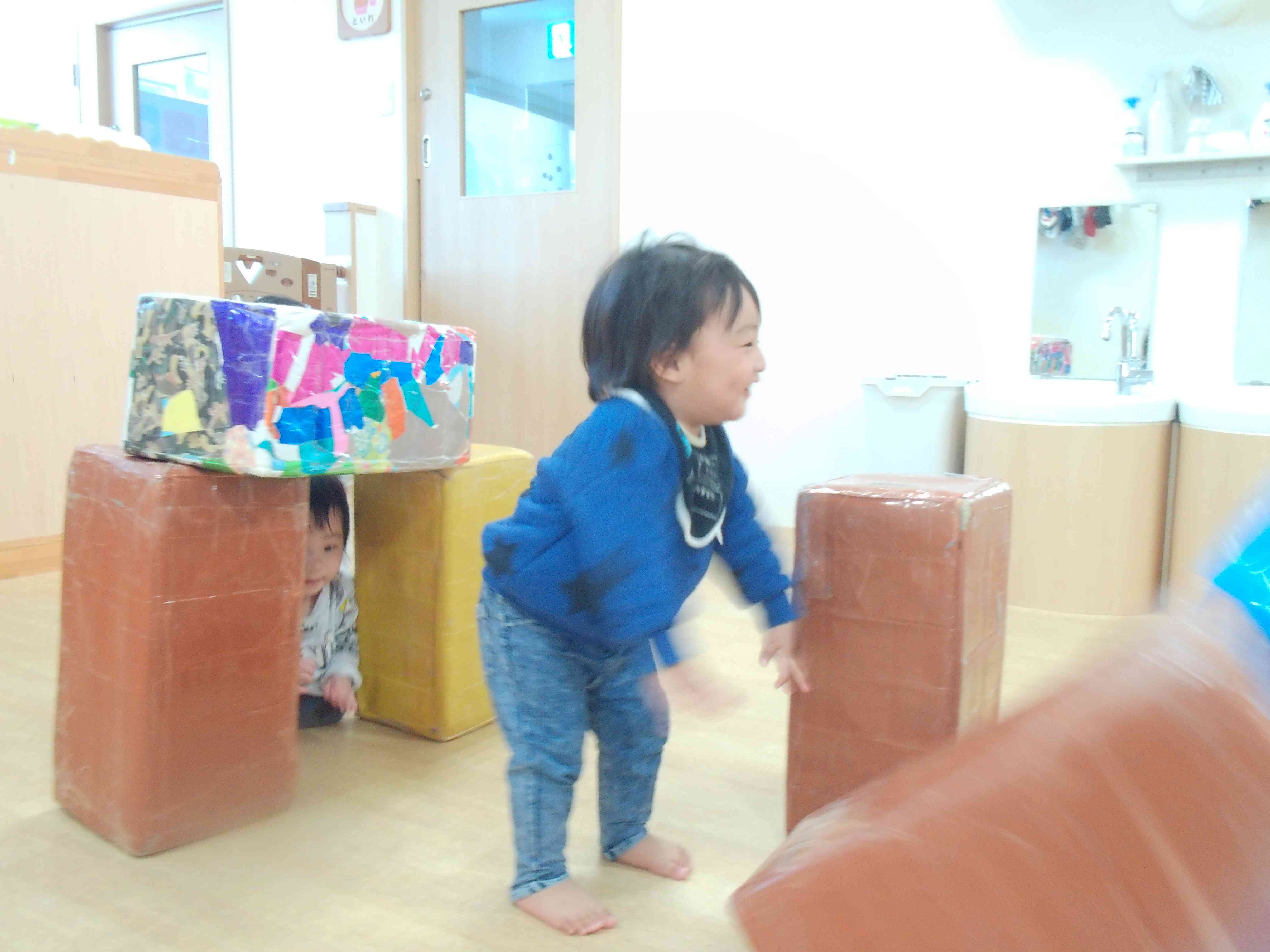 壊すのも楽しい！！