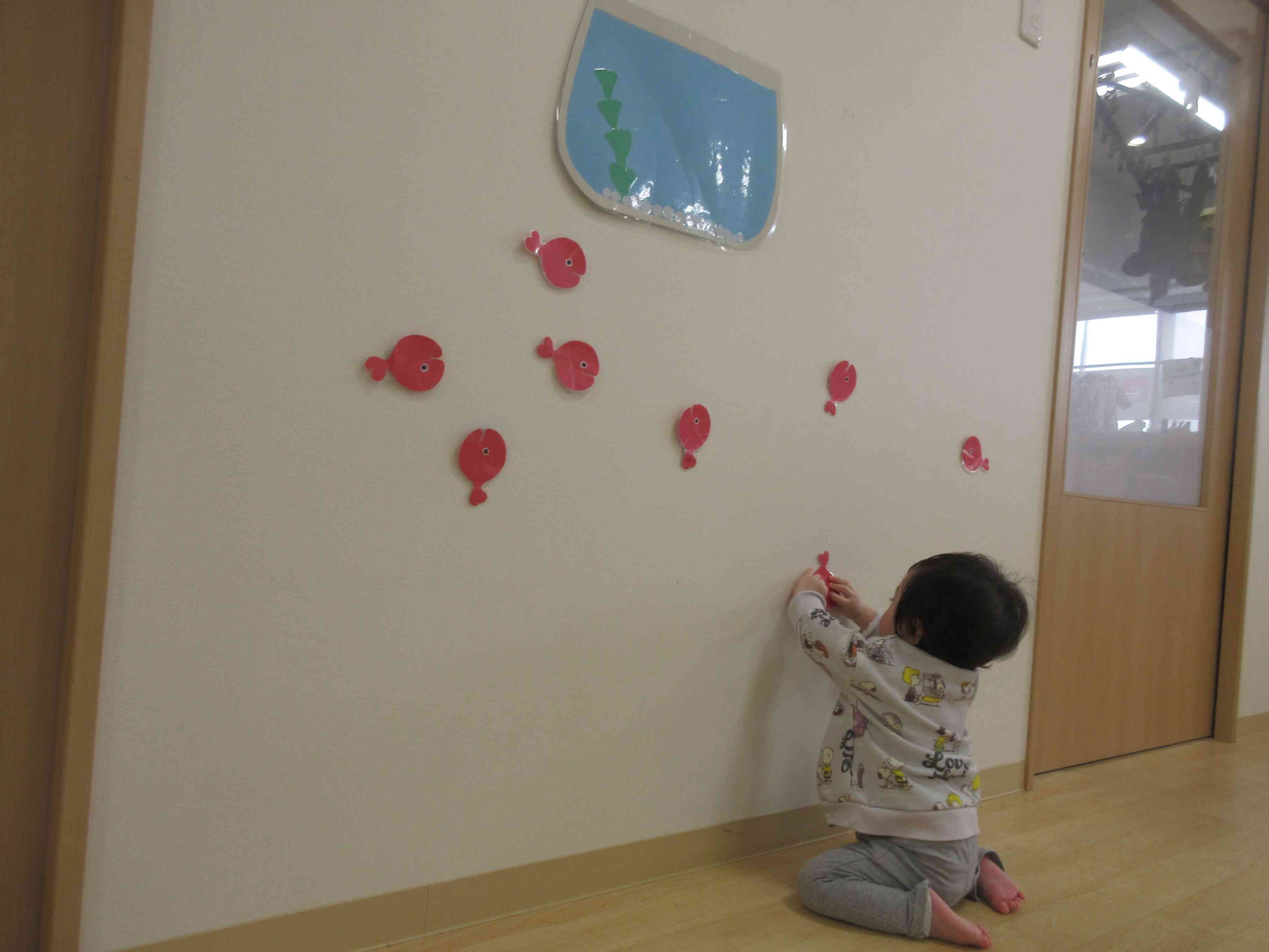 ペッタン、ペッタン♬