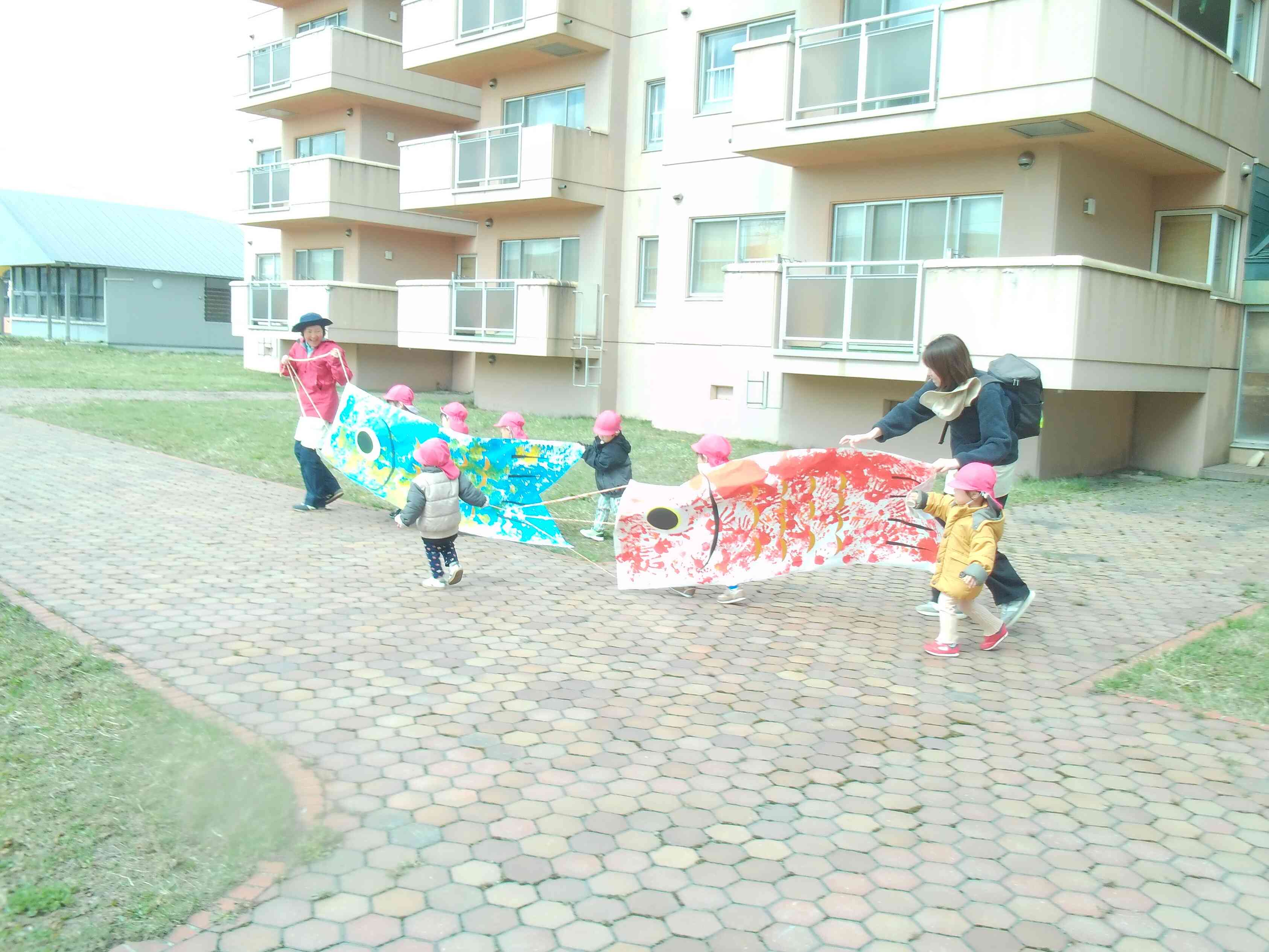 鯉のぼり、完成～！！！