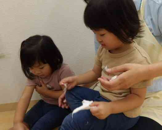 先生と一緒に作ったよ