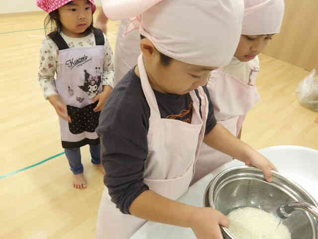 食育＊稲の成長～おにぎり編～完（4歳・5歳）