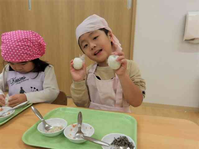 2個できました！きれいな真ん丸ですね♪