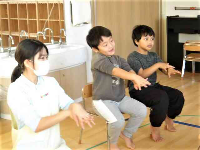 次は5歳児クラスの番です