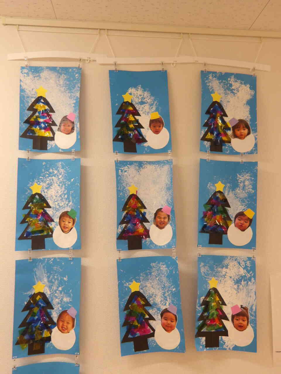 みんな完成！かわいいでしょう♡