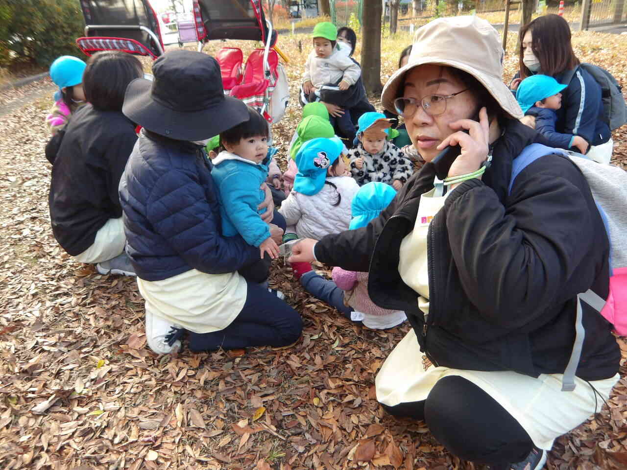 園長先生への報告